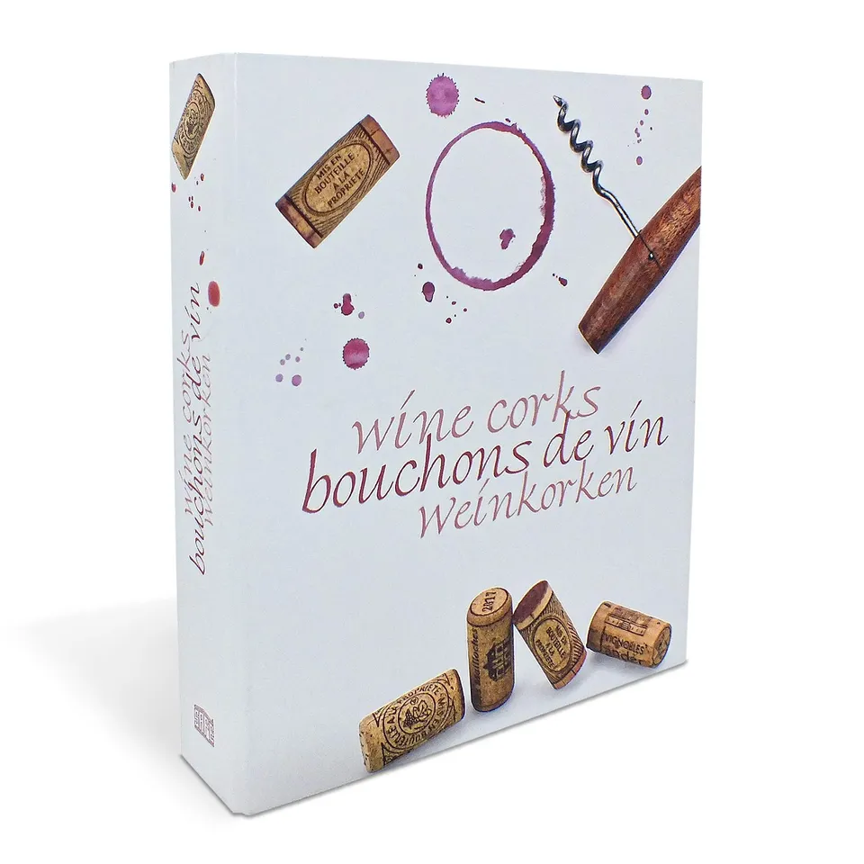Safe Wein Bierfreunde 5710 album tappi vino 48 posti +2 fogli