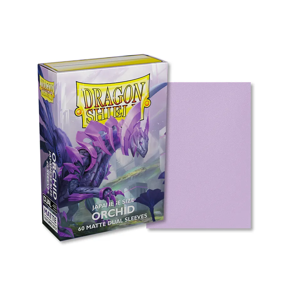 Dragon Shield Small Japanese Matte Dual Orchid Emme bustine viola