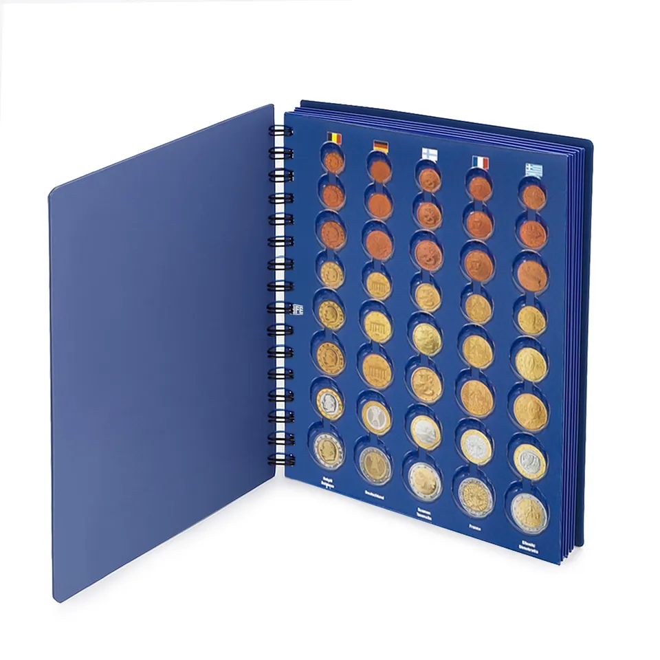 Safe TOPset 7807 album monete euro 25 serie 5 fogli