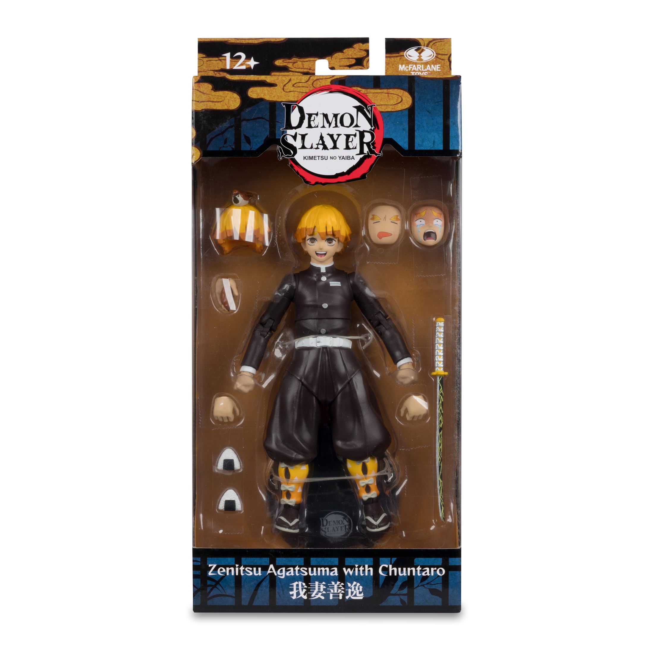 McFarlane Demon Slayer Zenitsu con Chuntaro action figure 17,8 cm
