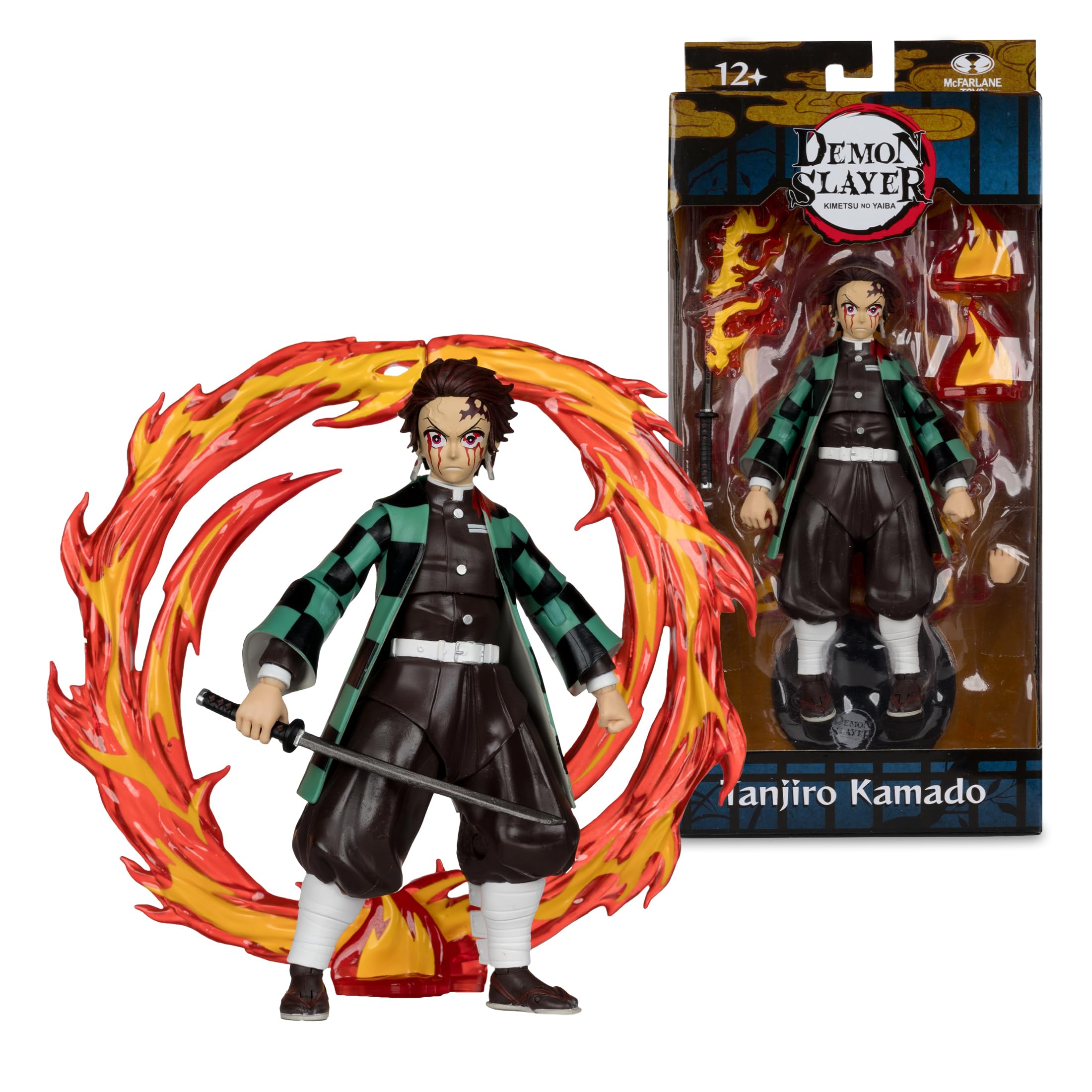 McFarlane Demon Slayer Tanjiro Kamado Daki Battle Figure 18cm