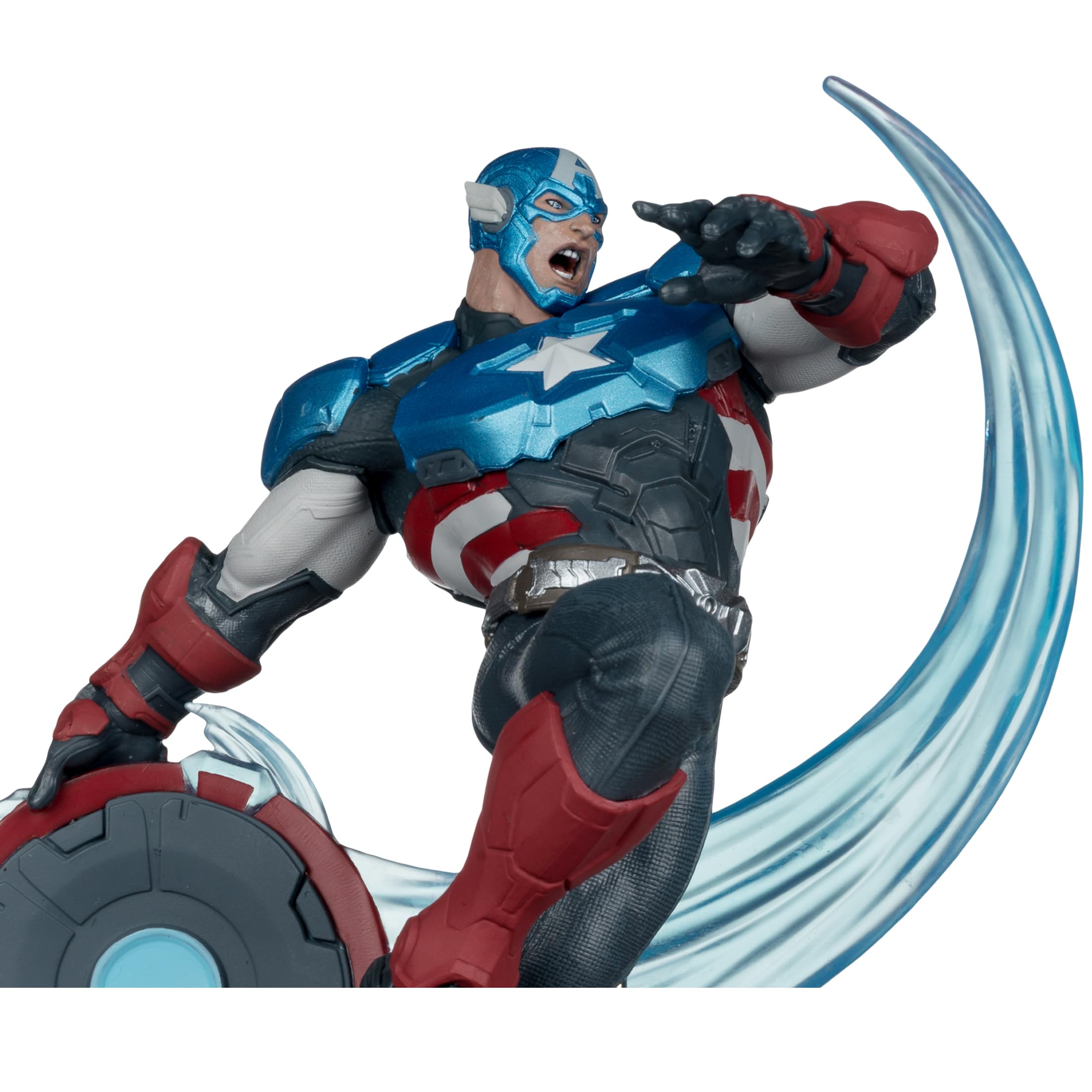 McFarlane Marvel Rivals Captain America statua 1:10 20 cm