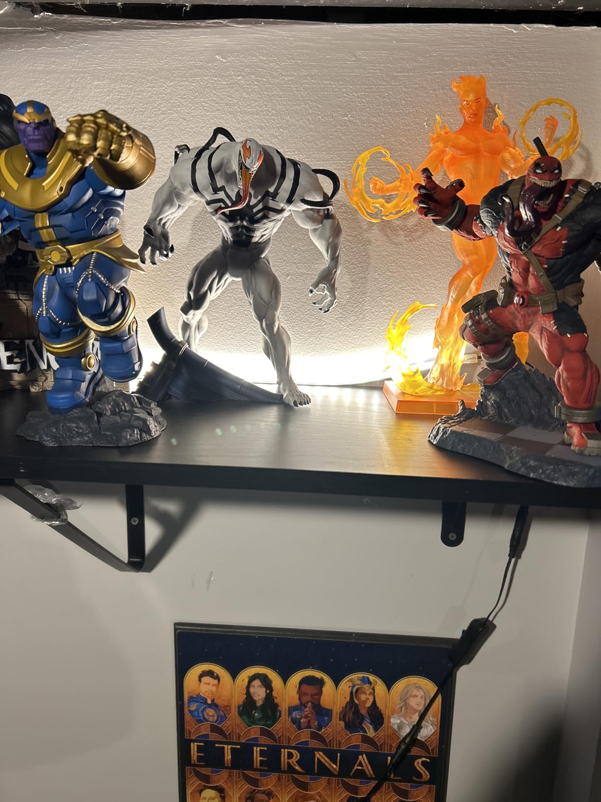 McFarlane Marvel Rivals Venom Red Platinum e Hulk set 2 figure 1:6