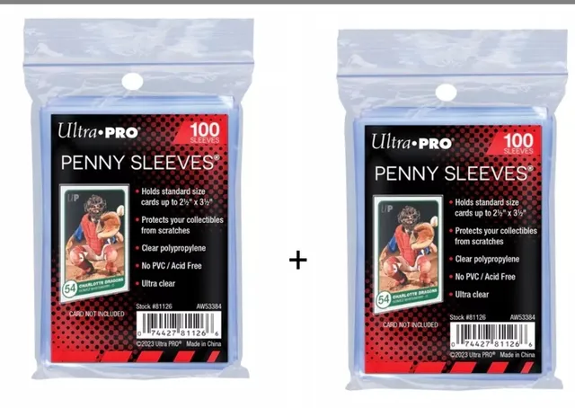 Ultra PRO penny sleeve bustine morbide standard 100 pezzi
