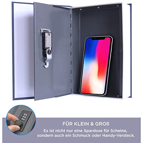 Safe The New English Dictionary cassaforte a libro con combinazione