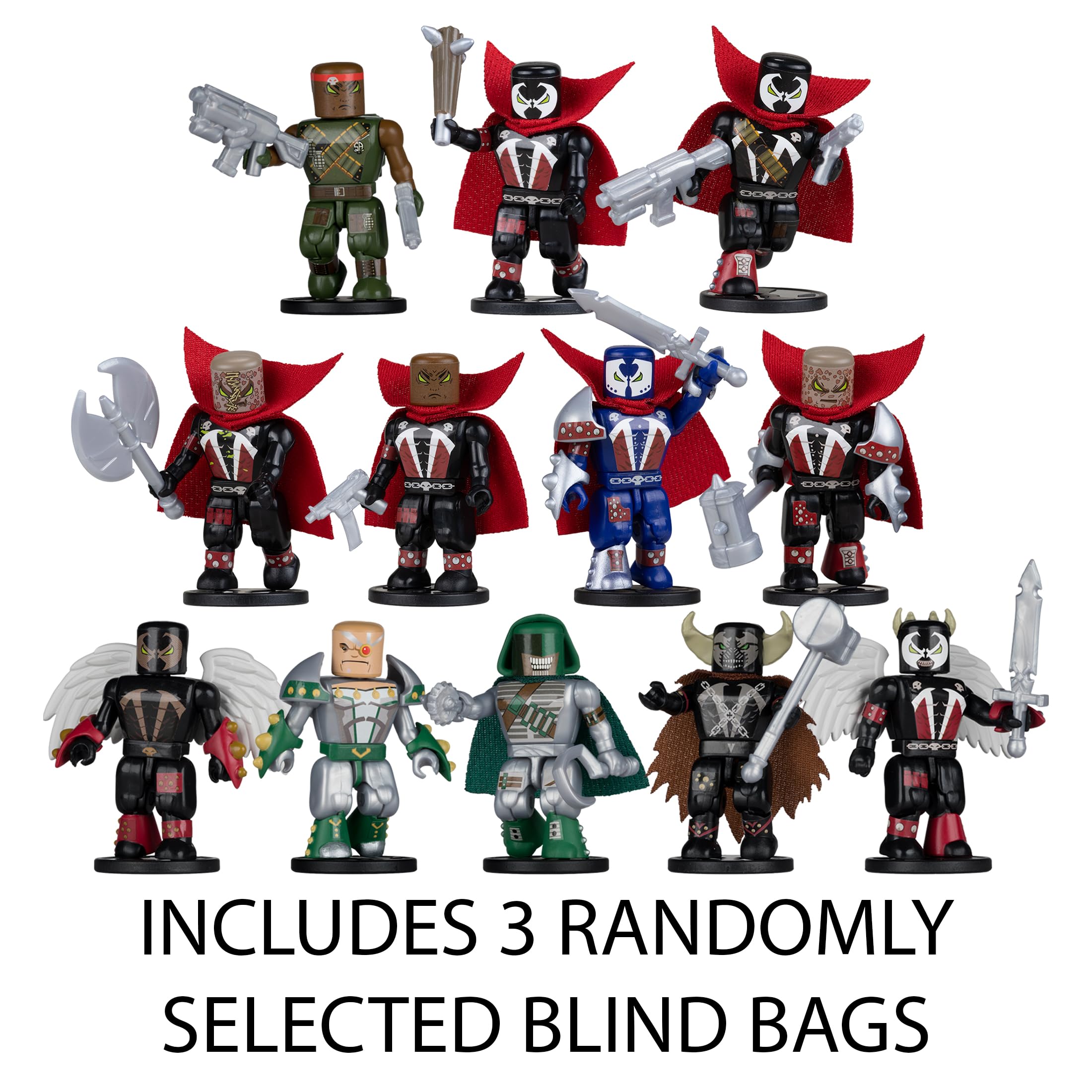 McFarlane Spawn blind bag mini figure 5 cm serie 1 da assemblare