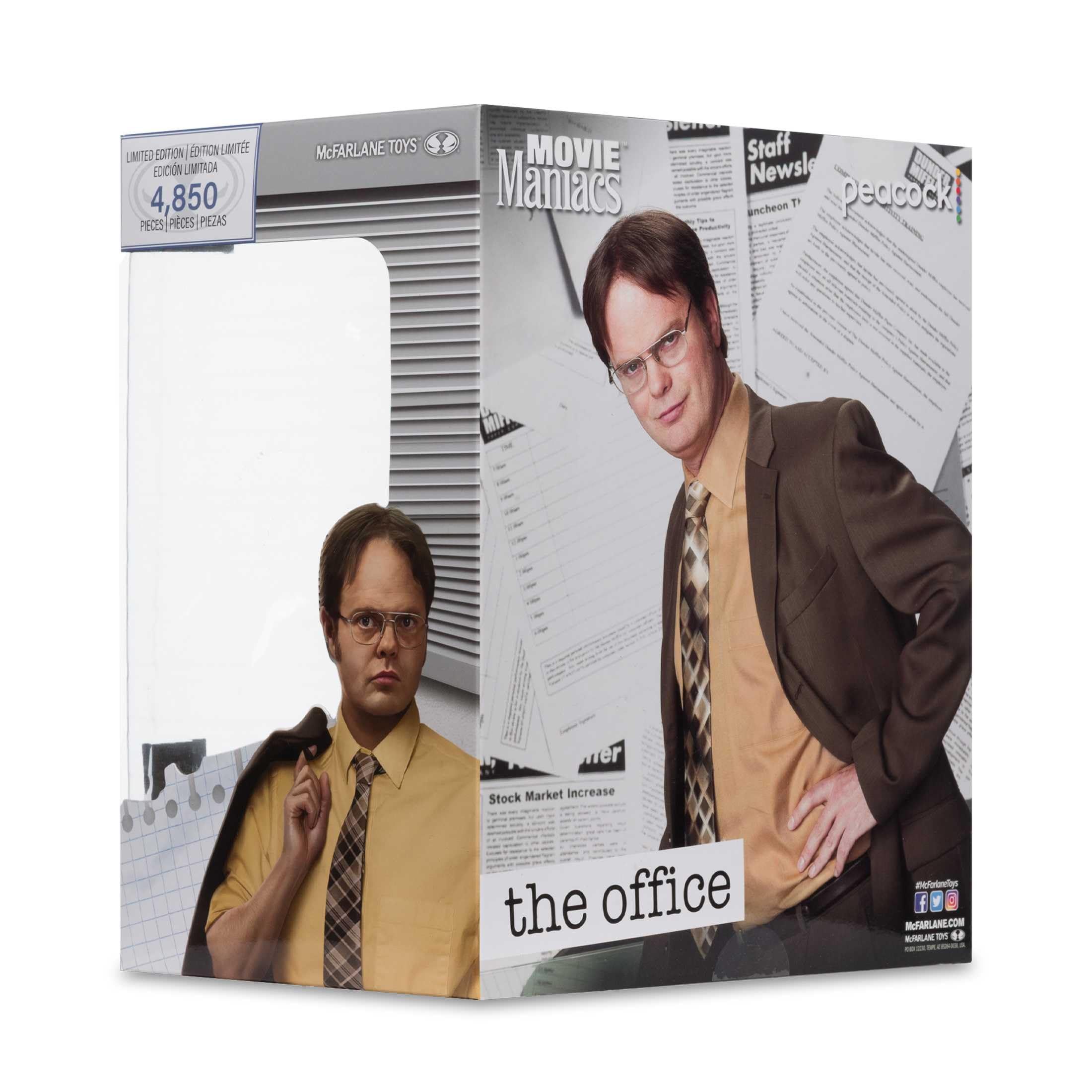 McFarlane Movie Maniacs Dwight Schrute action figure 15,2 cm
