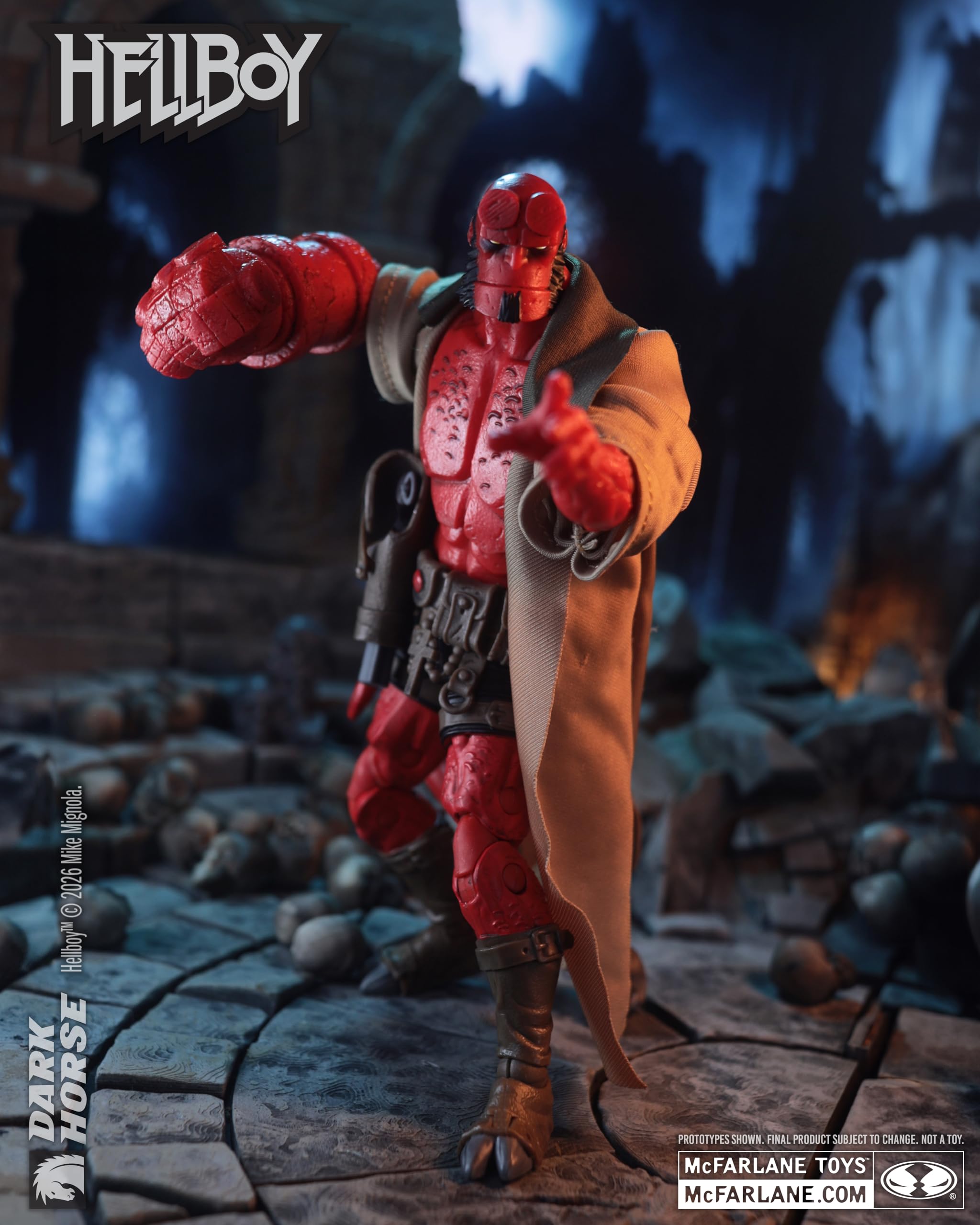 McFarlane Hellboy Action Figure Mike Mignola 18 cm