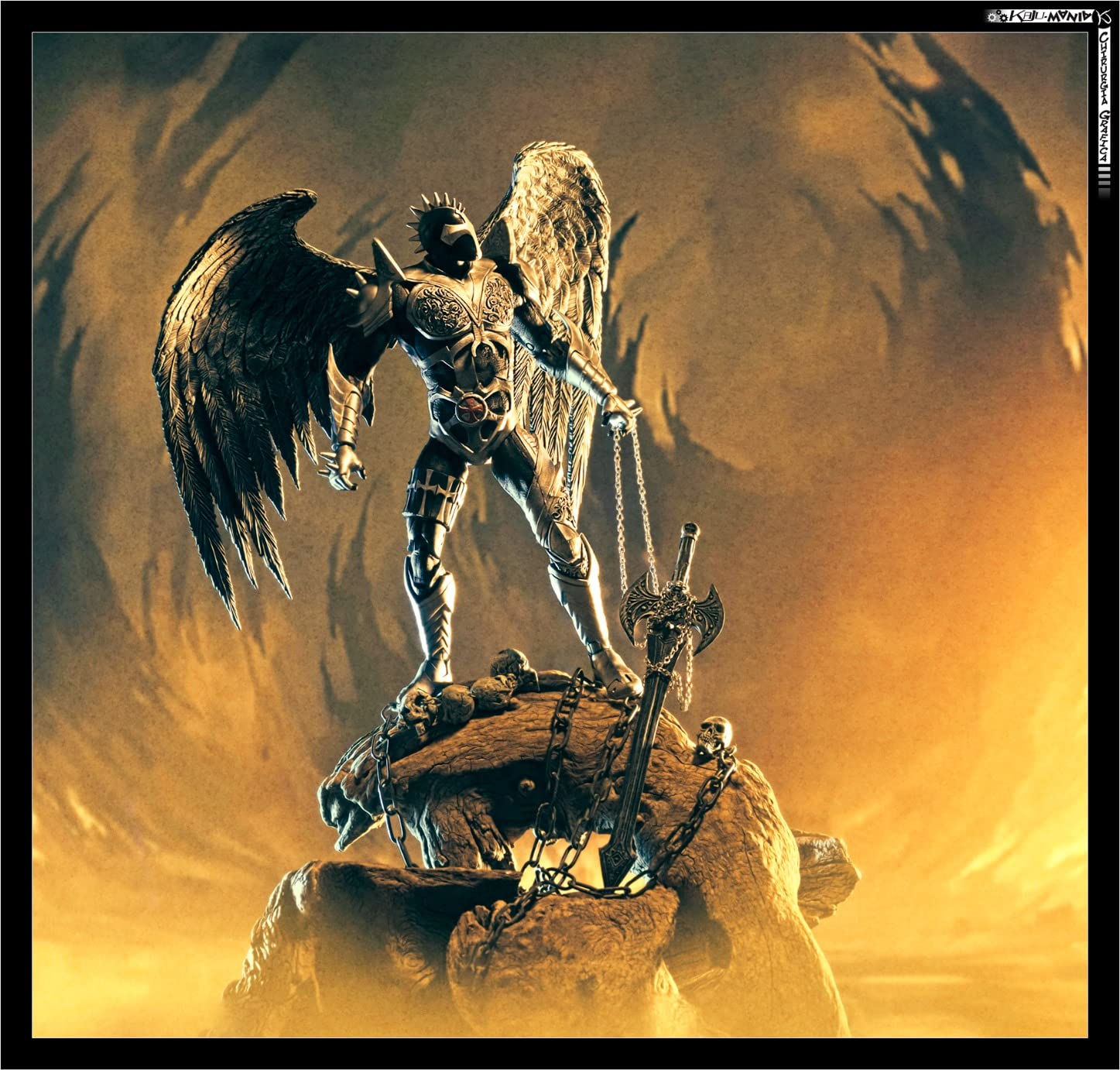 McFarlane Spawn Dark Redeemer action figure 17 cm con spada