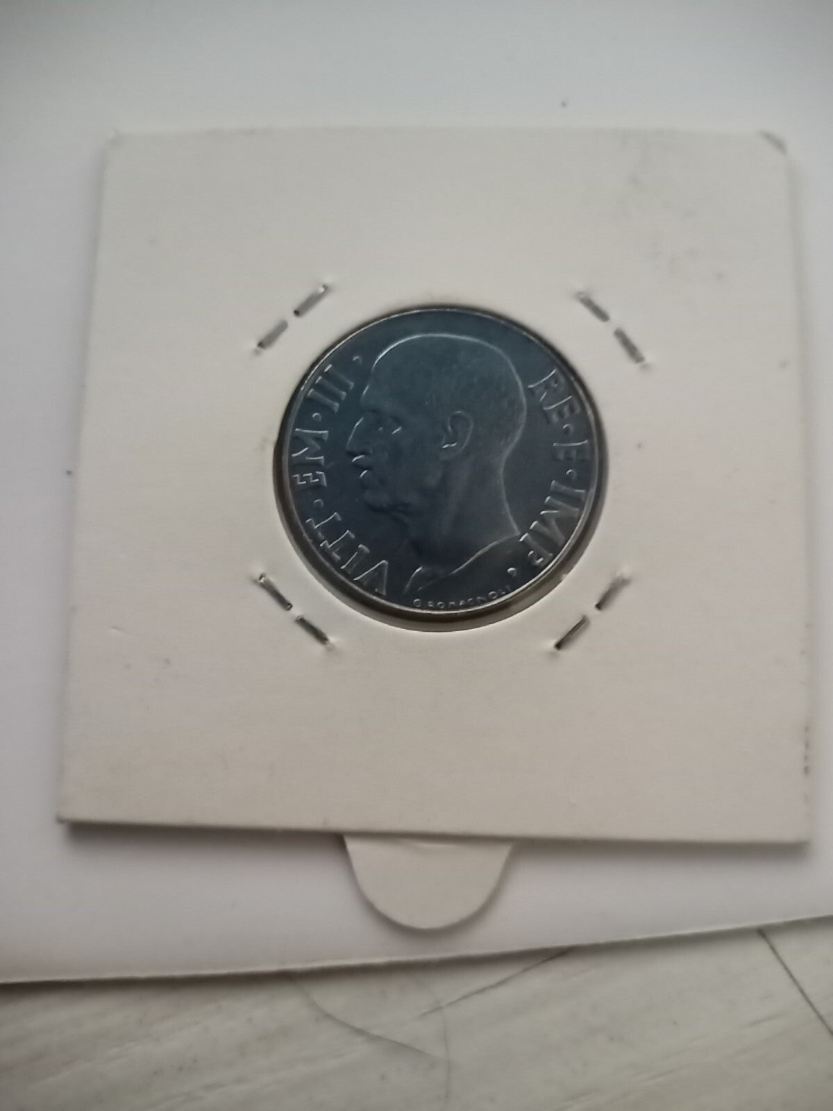TS Collezionismo Numismatica 20 Cent 1941 Impero Acmonital FDC