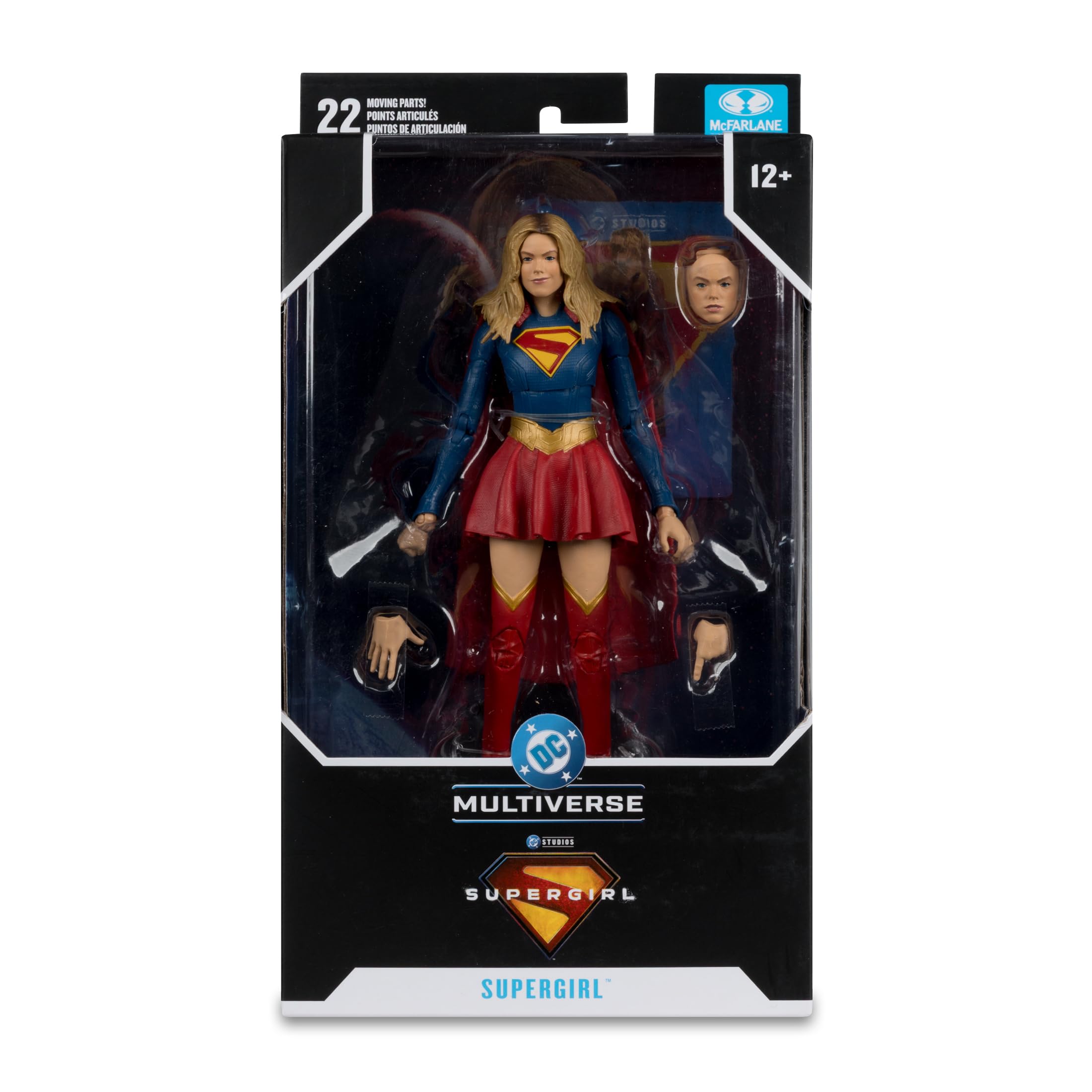 McFarlane DC Multiverse Supergirl Movie action figure 7" piastra extra