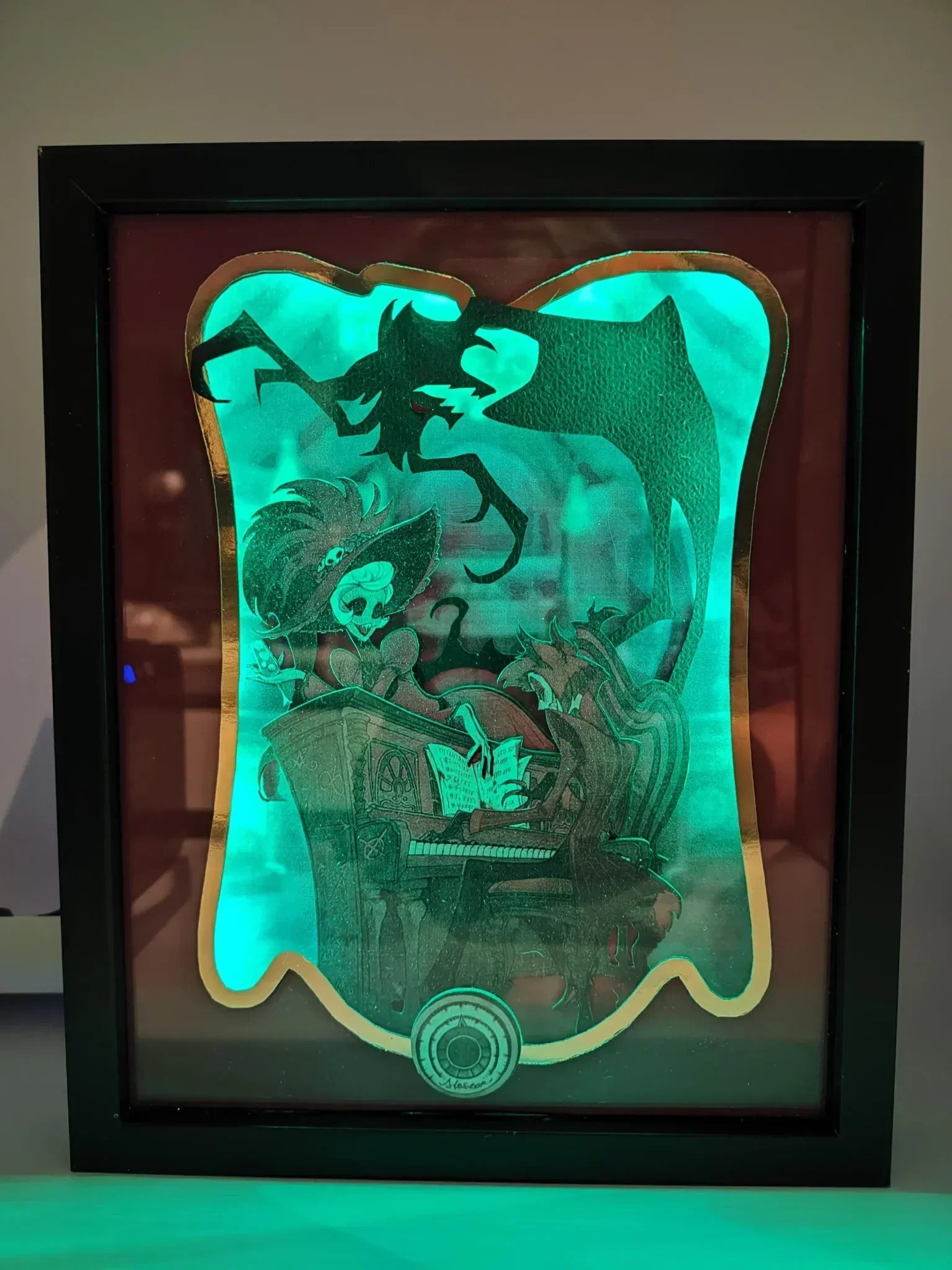 L'Atelier di Zelda Mondi di Luce Cannibal Dance lightbox RGB