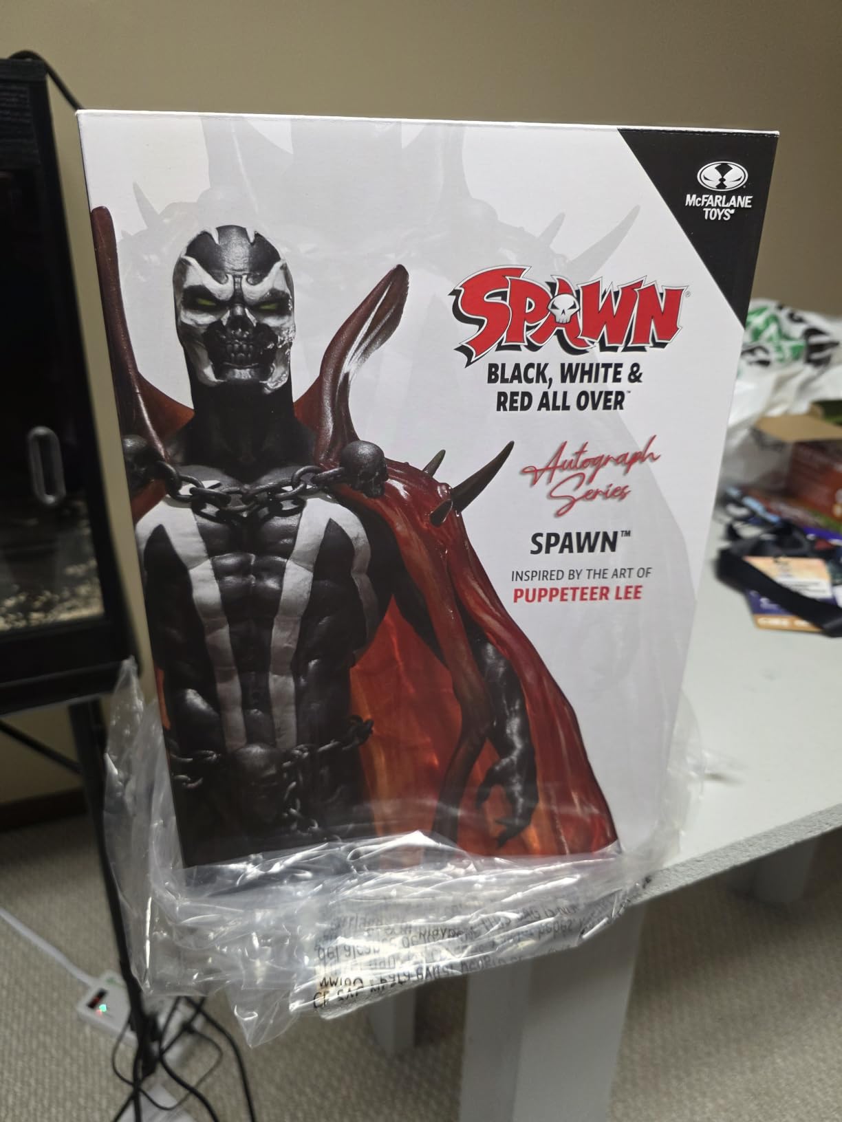 McFarlane Spawn Pupeteer Lee statua resina 22,9 cm limitata