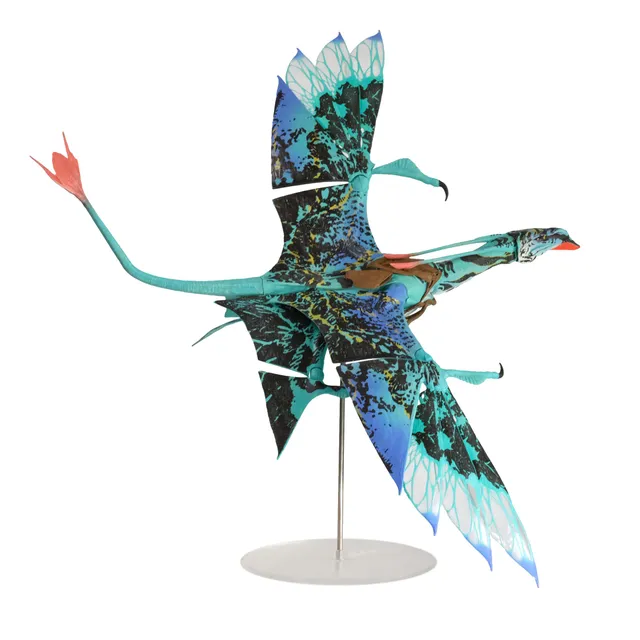 McFarlane Avatar Movie Seze Banshee action figure con base