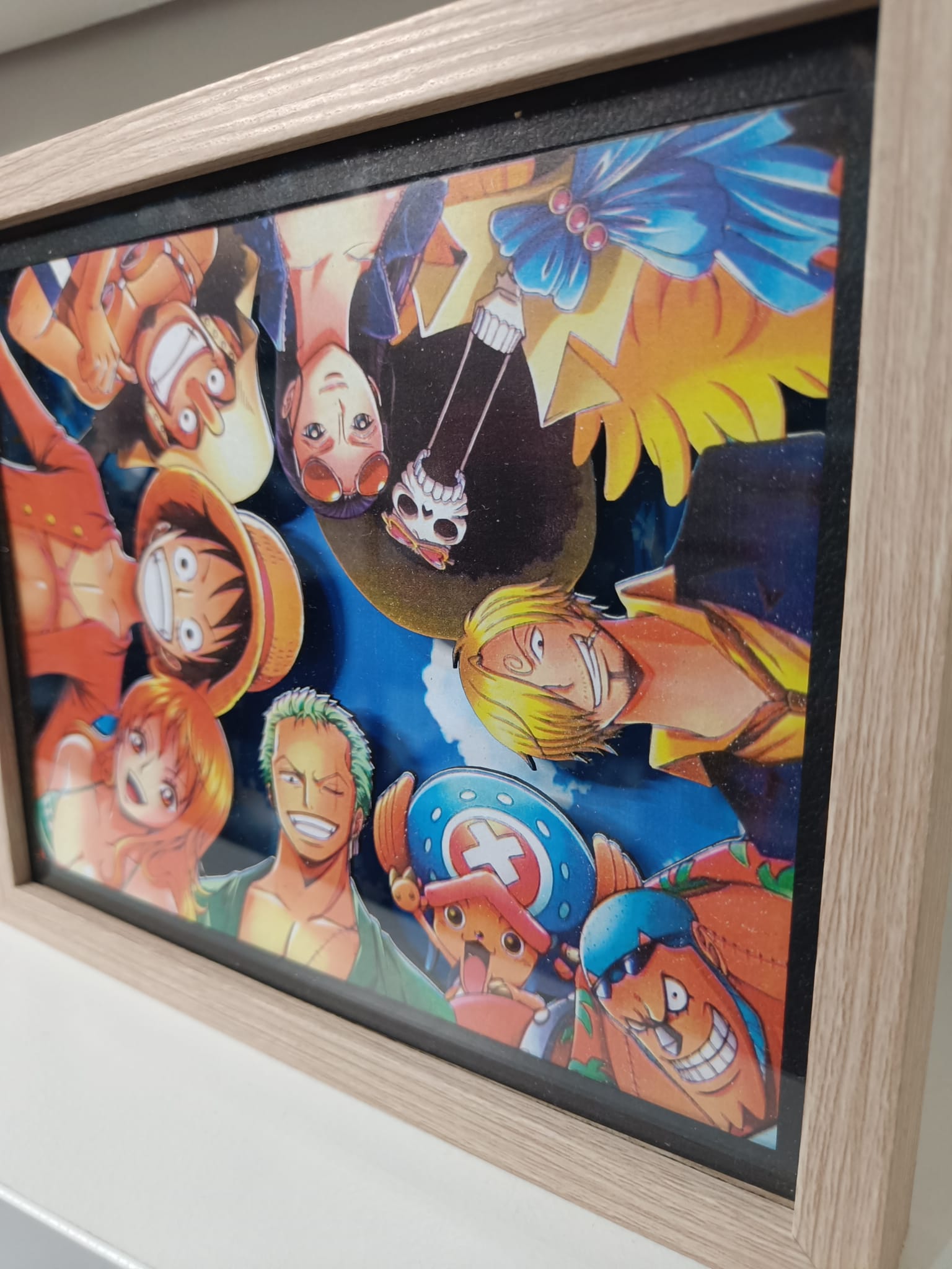 L'Atelier di Zelda Mondi di Luce One Piece Crew lightbox ciurma
