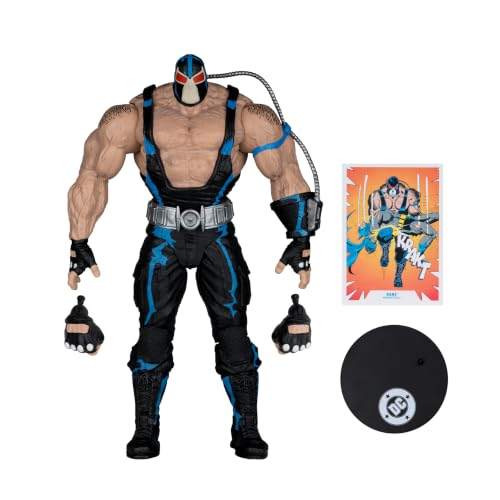 McFarlane DC Collector Bane Comic Mega-Fig figure Gold Label