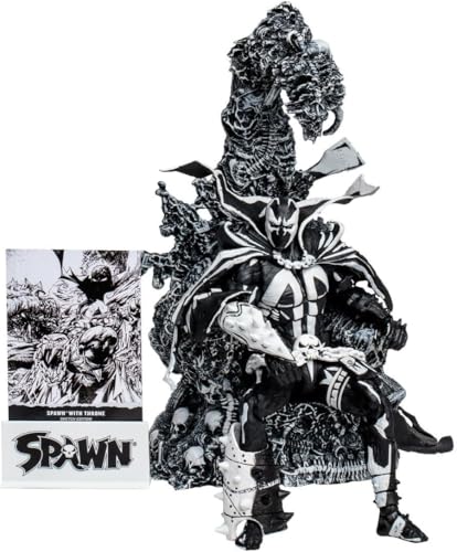 McFarlane Spawn with Throne Sketch Edition Action Figure SDCC 2023