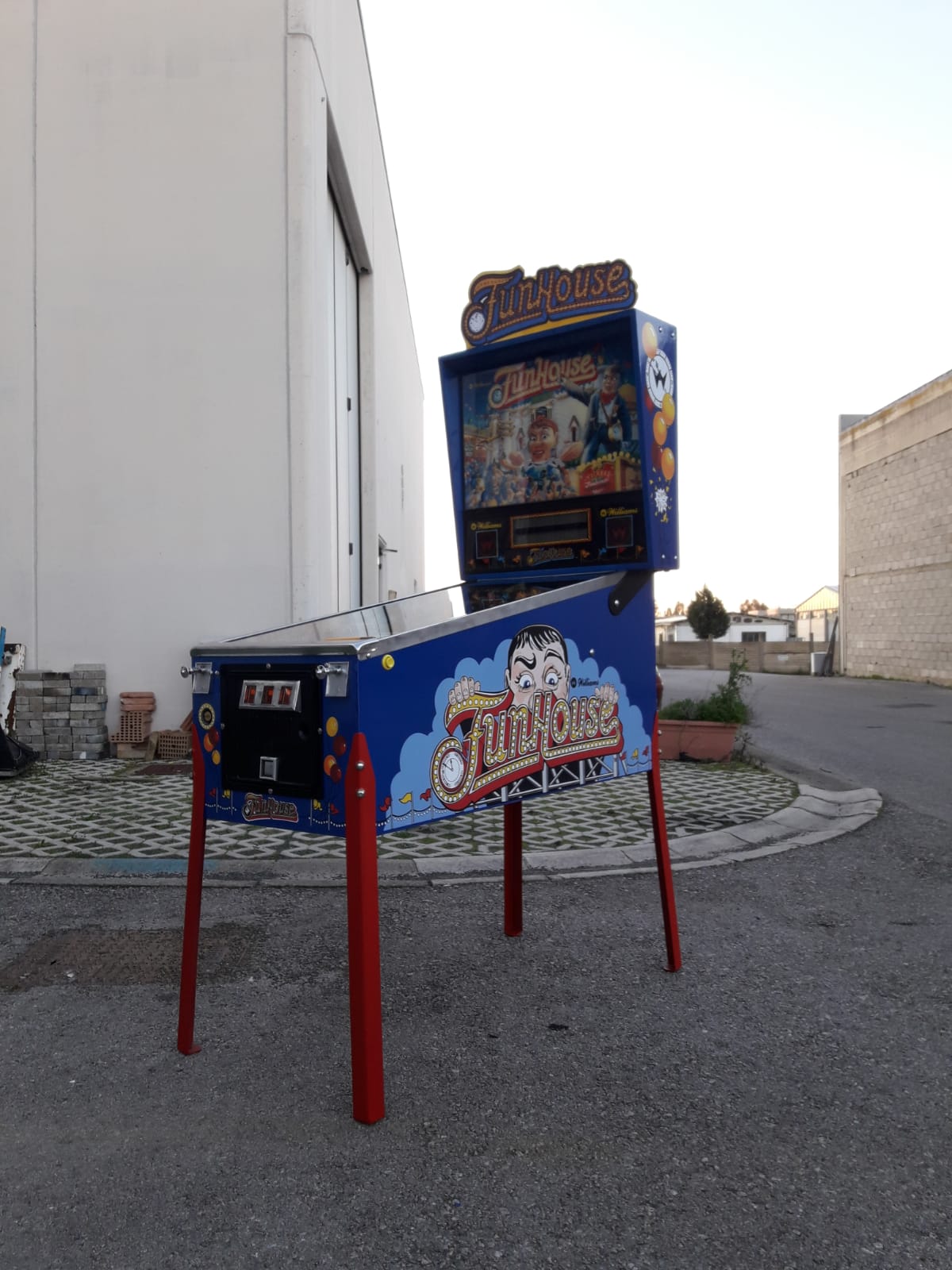 Arcade Story FunHouse Flipper 1990 Williams flipper Rudy