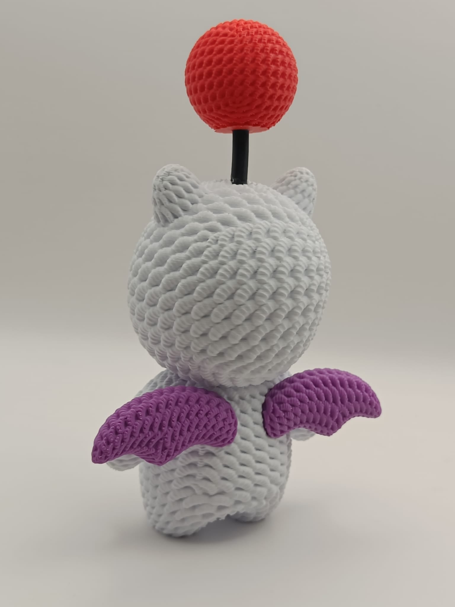 L'Atelier di Zelda Stampe Incantate Moogle statua crochet PLA