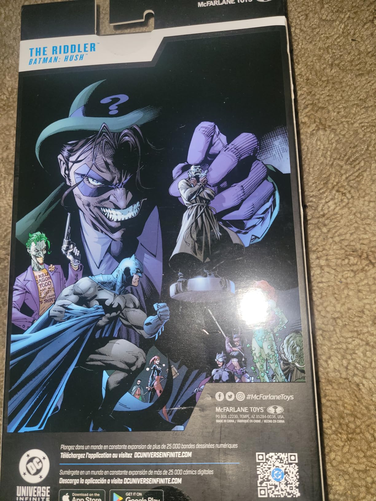 McFarlane DC Multiverse Riddler Hush action figure 17,8 cm