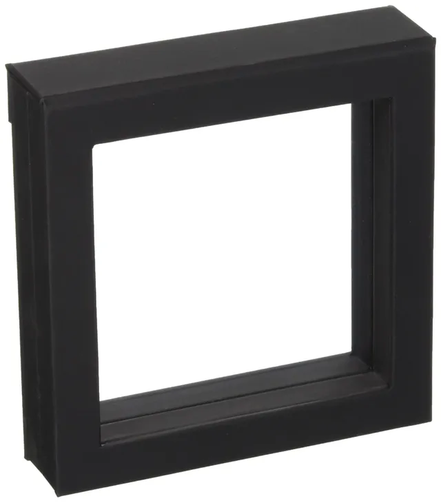 Safe Schweberahmen 4507 cornice 3D nera 13x13 cm magnetica