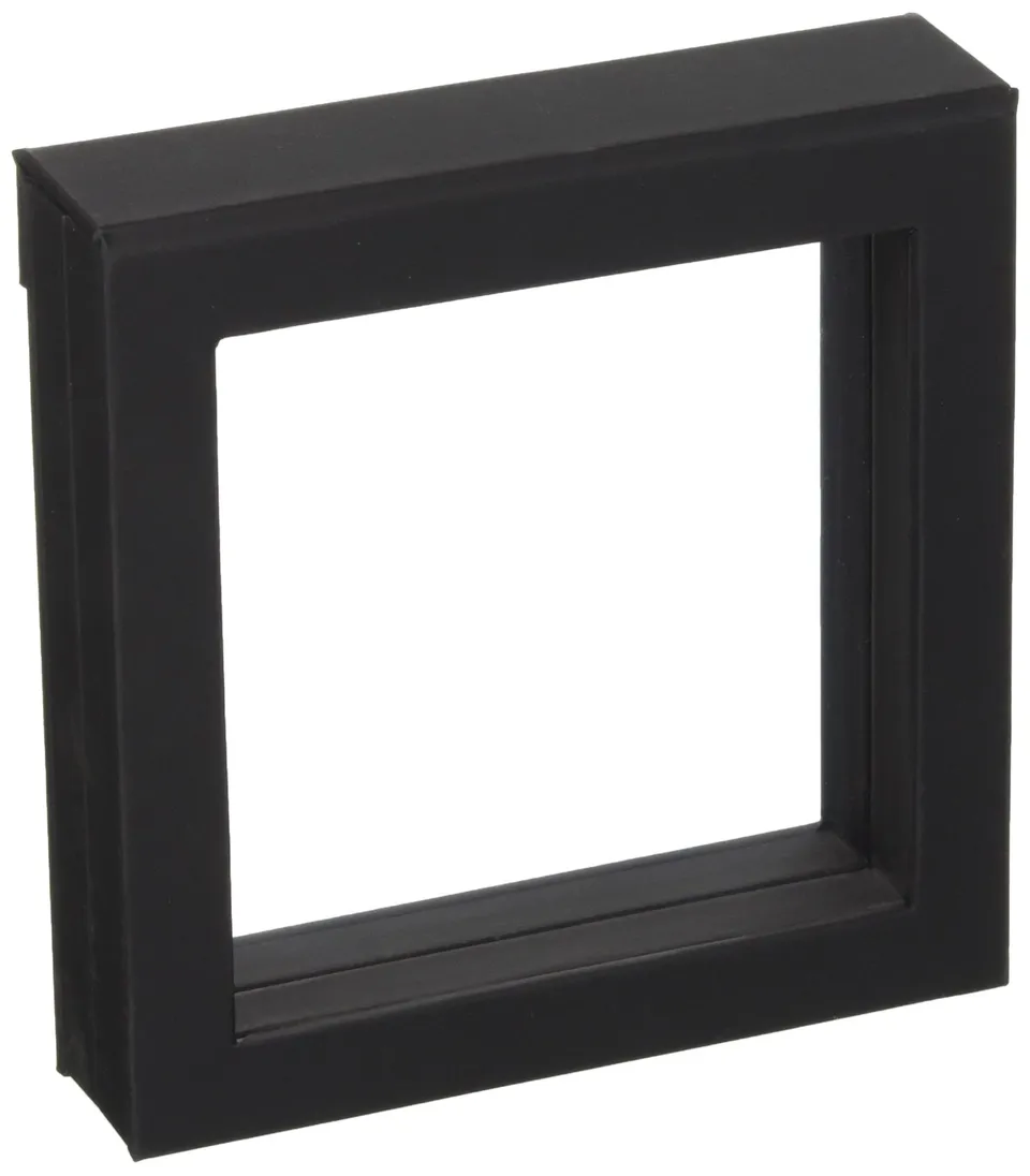 Safe Schweberahmen 4507 cornice 3D nera 13x13 cm magnetica