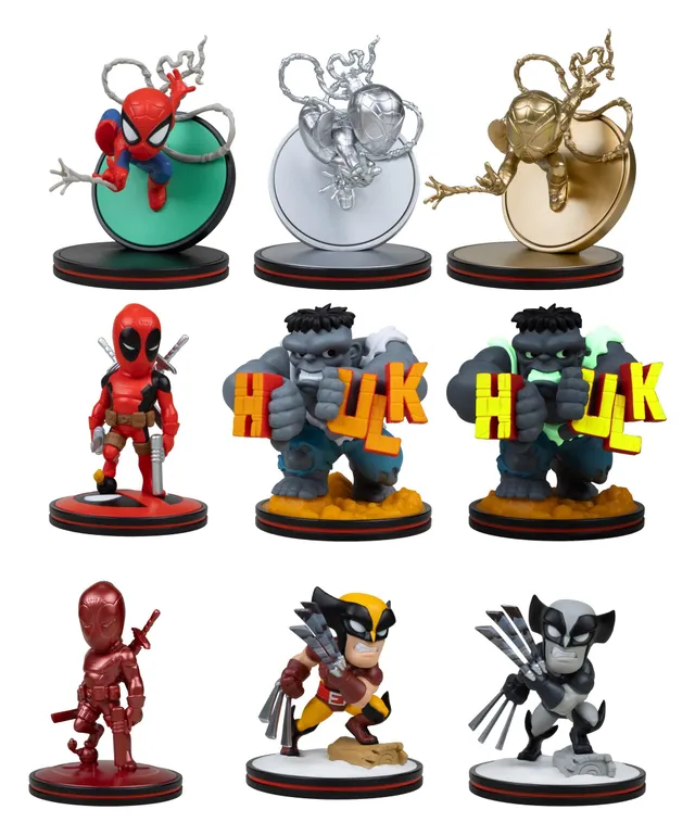 McFarlane Q-Fig Marvel minifigure assortimento 10 pezzi