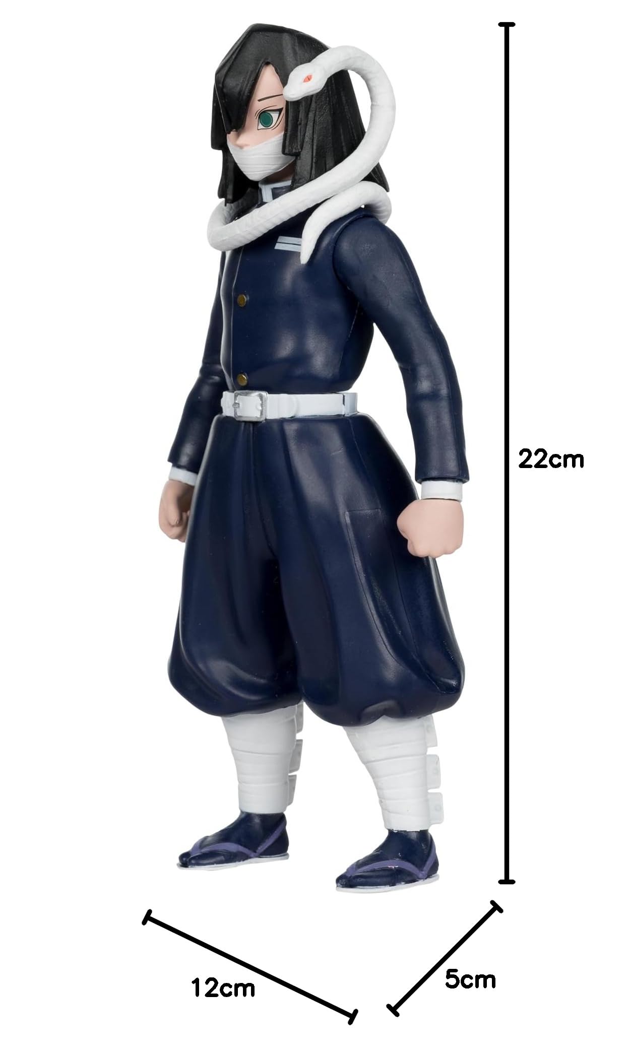 McFarlane Demon Slayer Obanai Iguro Figure 5 Pollici