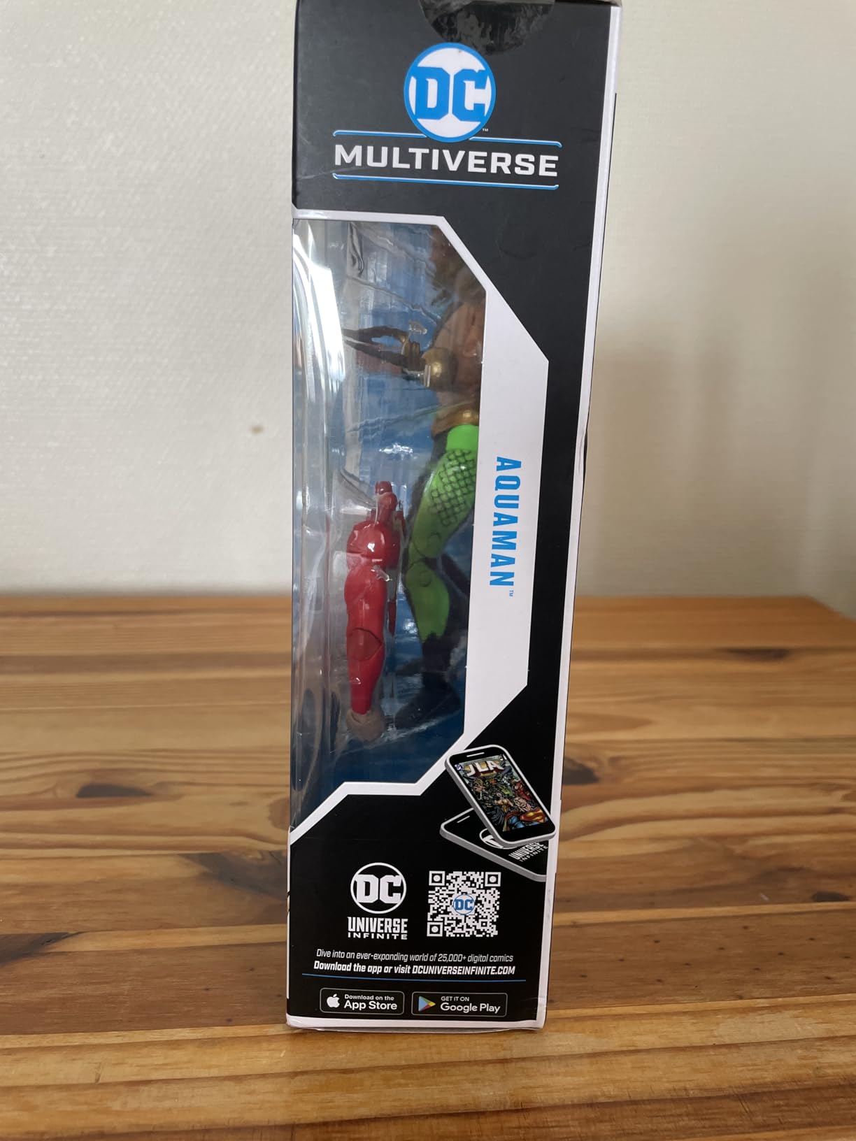 McFarlane DC Multiverse Aquaman JLA action figure 7" tridente