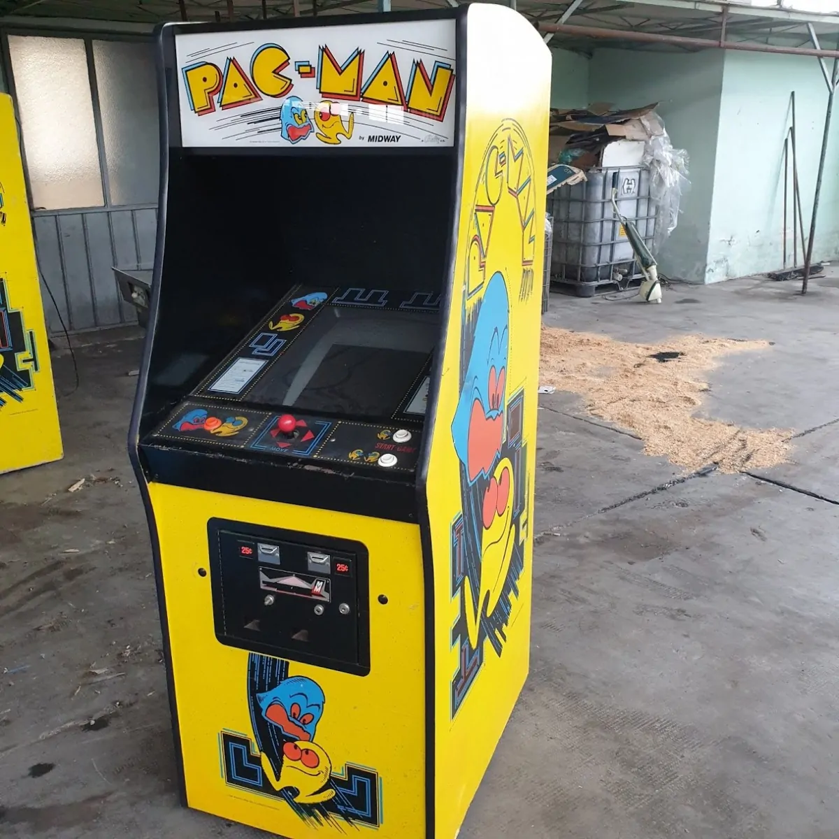 Arcade Story Arcade Pac-Man 1981 Namco cabinato labirinto