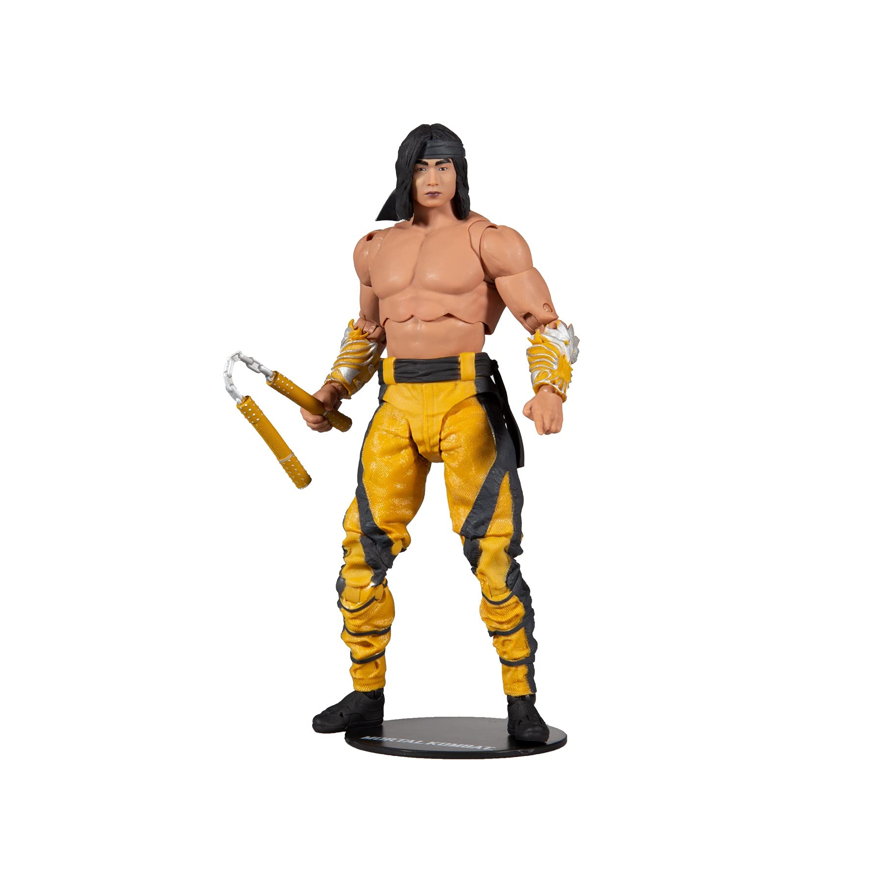 McFarlane Mortal Kombat Liu Kang action figure Fighting Abbot