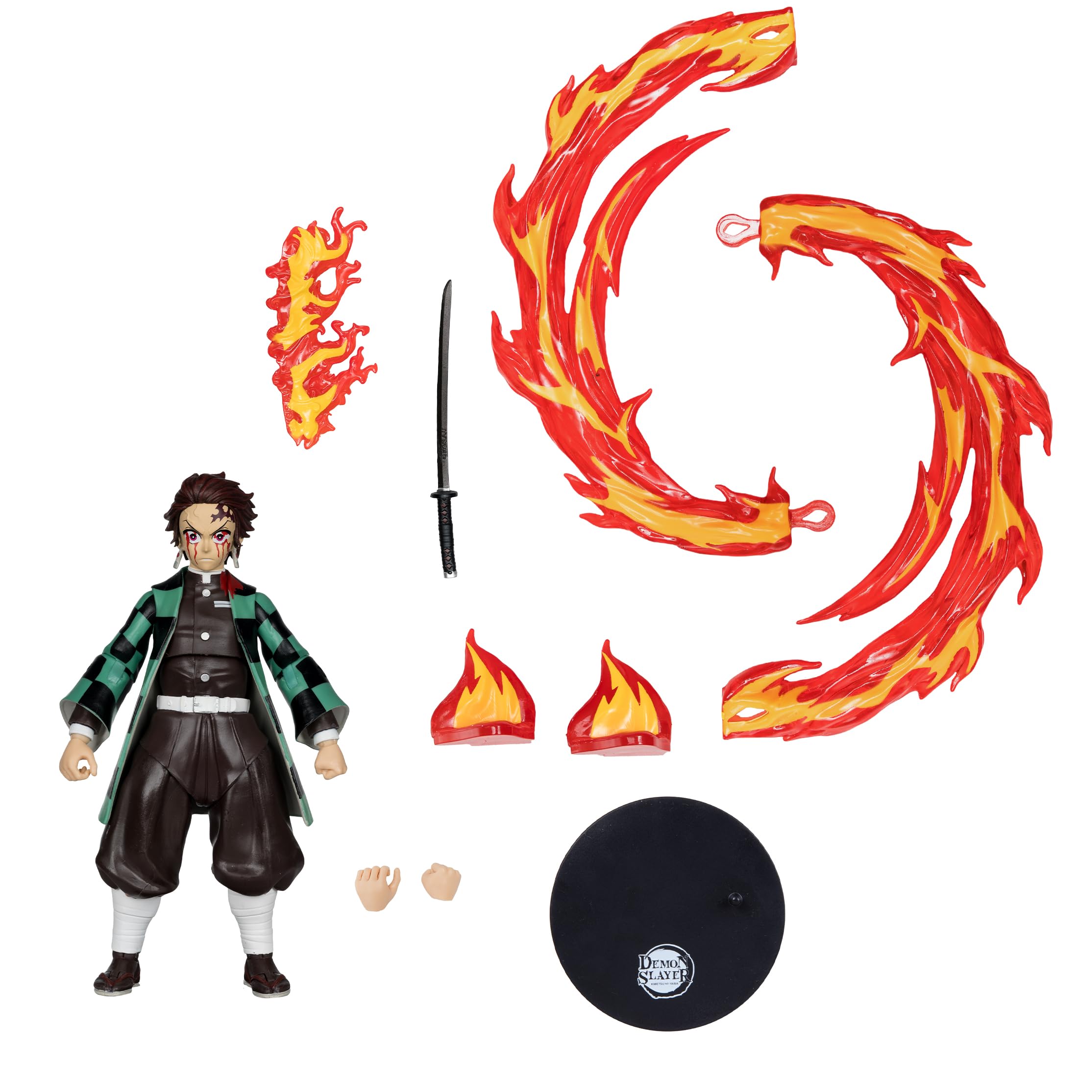 McFarlane Demon Slayer Tanjiro Kamado Daki Battle Figure 18cm