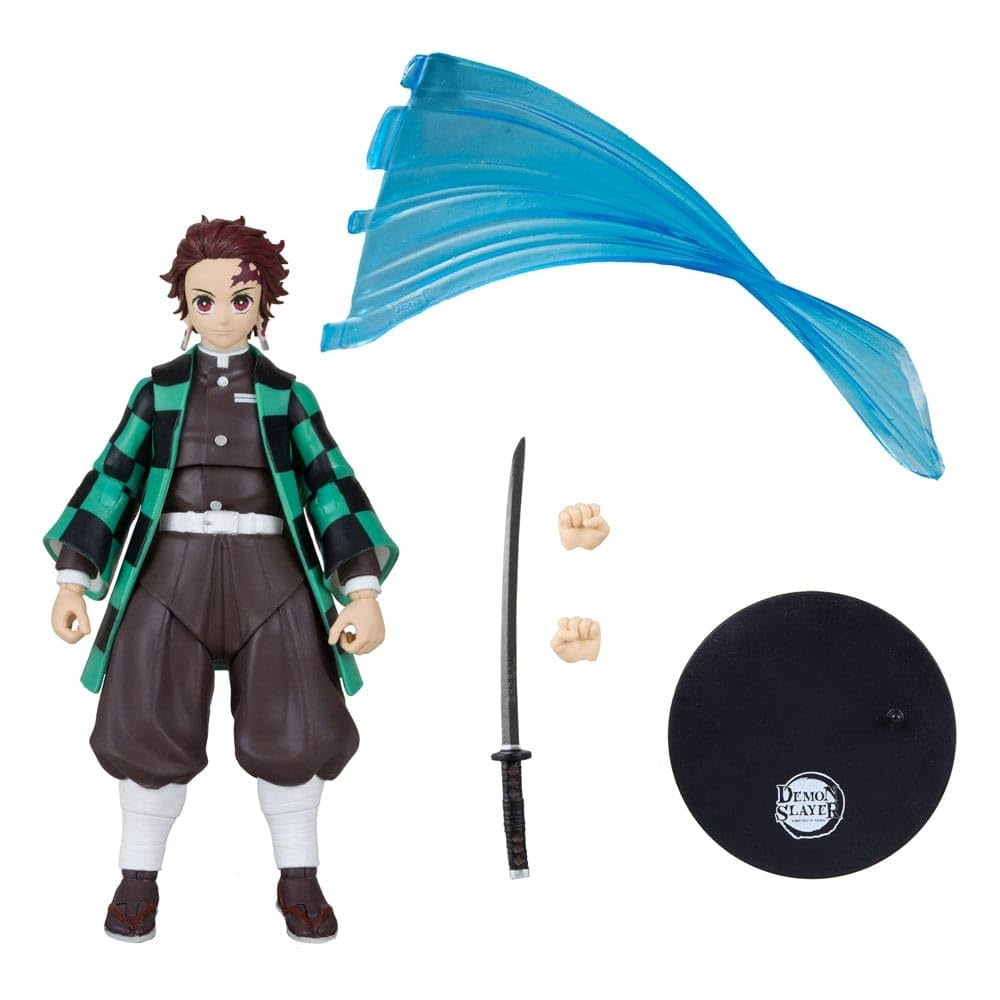 McFarlane Demon Slayer Tanjiro Kamado action figure 17,8 cm effetto acqua