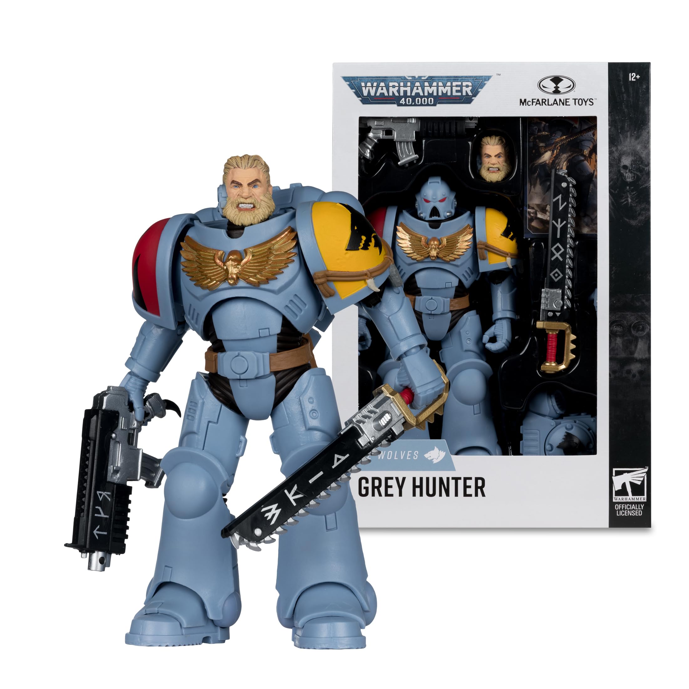 McFarlane Warhammer Grey Hunter action figure 17,8 cm Wolves