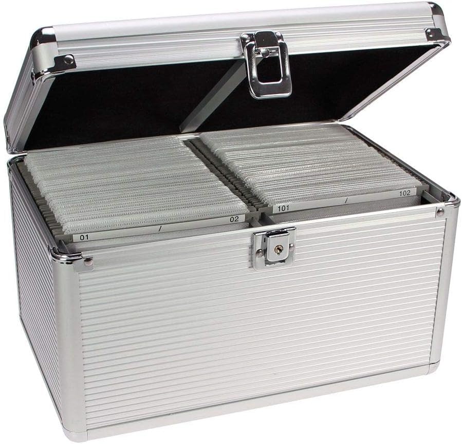Safe Sammelboxen 200 valigetta CD bloccabile collezione