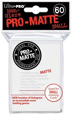 Ultra Pro Bustine Standard 66x91 Pro Matte 50 pz bianco