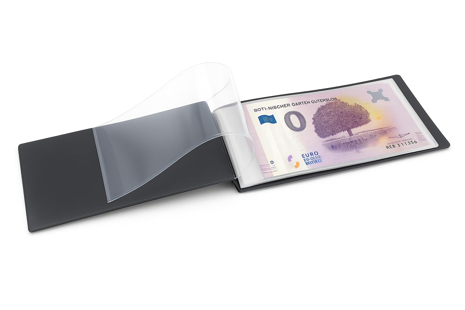 Safe 233 Album Banconote 0 Euro 20 Fogli Nero