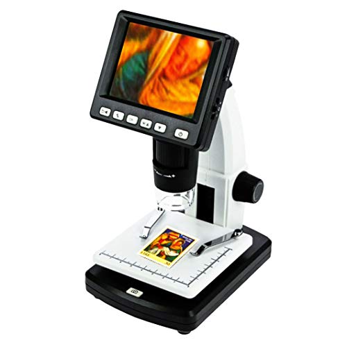 Safe 9755 Microscopio Digitale LCD 10-500x 8 LED