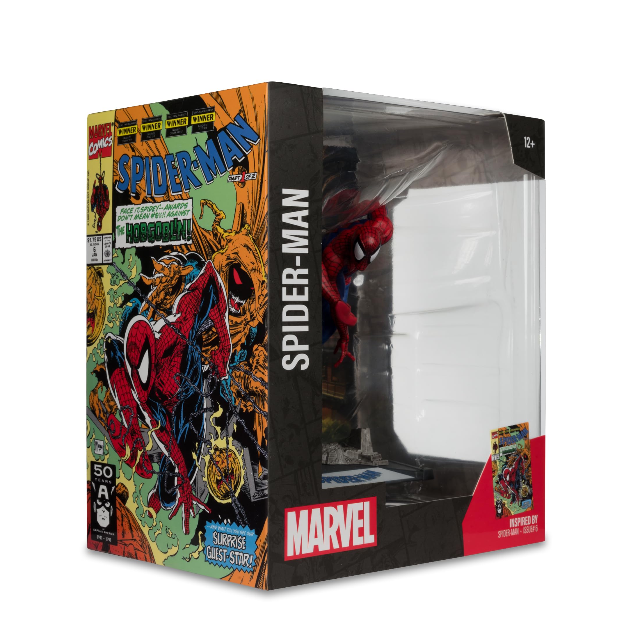 McFarlane Marvel Spider-Man #6 statuetta 1:10 con scena