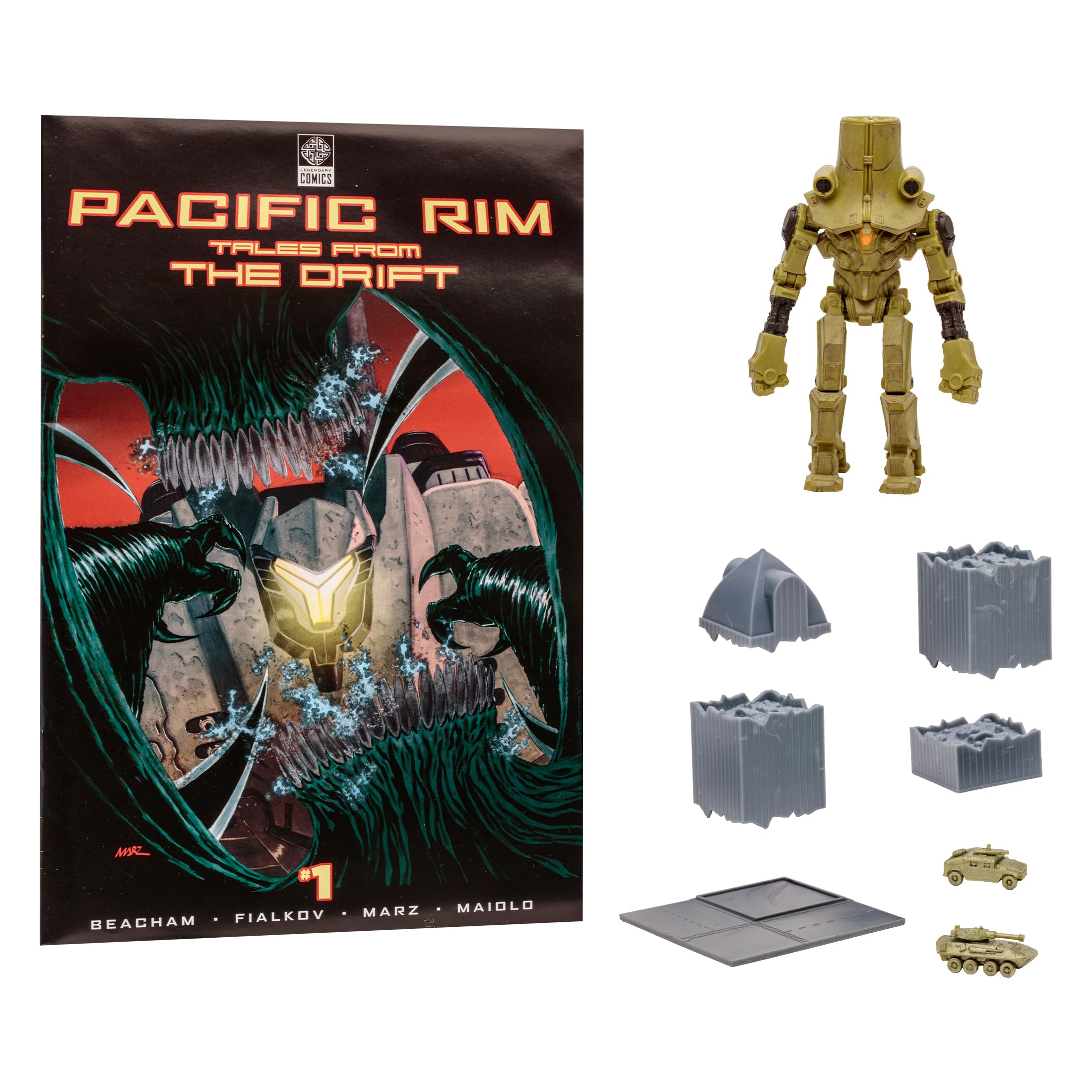 McFarlane Movie Maniacs Cherno Alpha 4" Action Figure Playset Comic