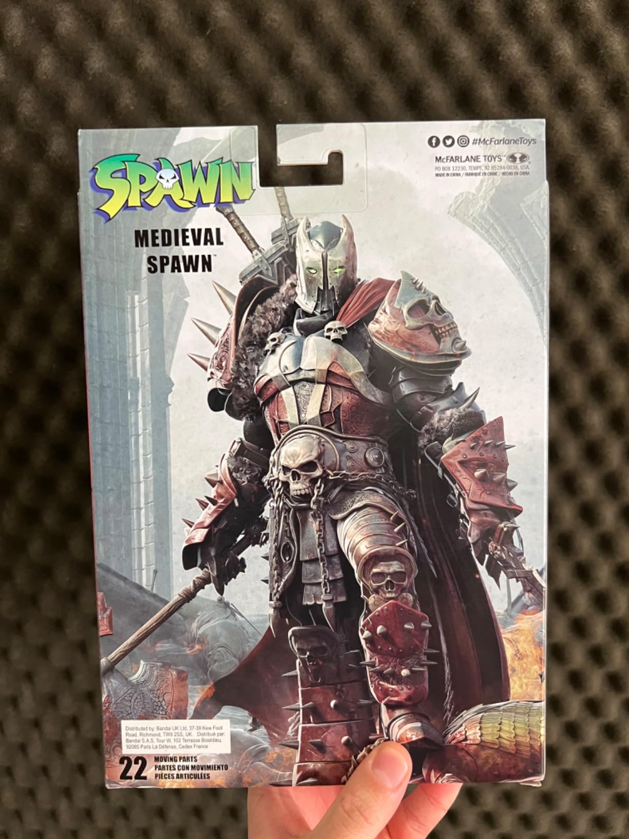 McFarlane Spawn Medieval Spawn action figure 17,8 cm con base