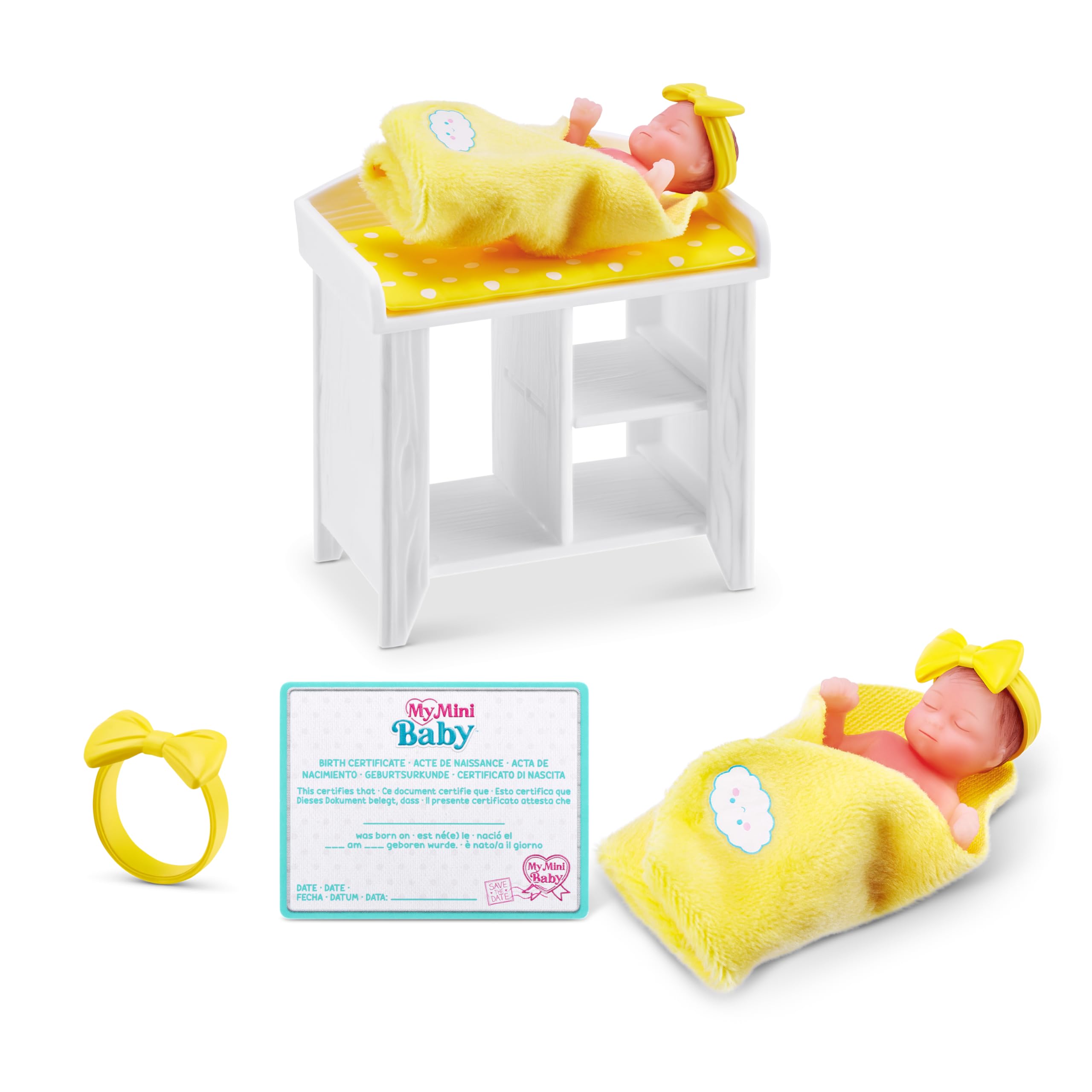 Zuru My Mini Baby Serie 1 mini bambola 2 capsule con accessori