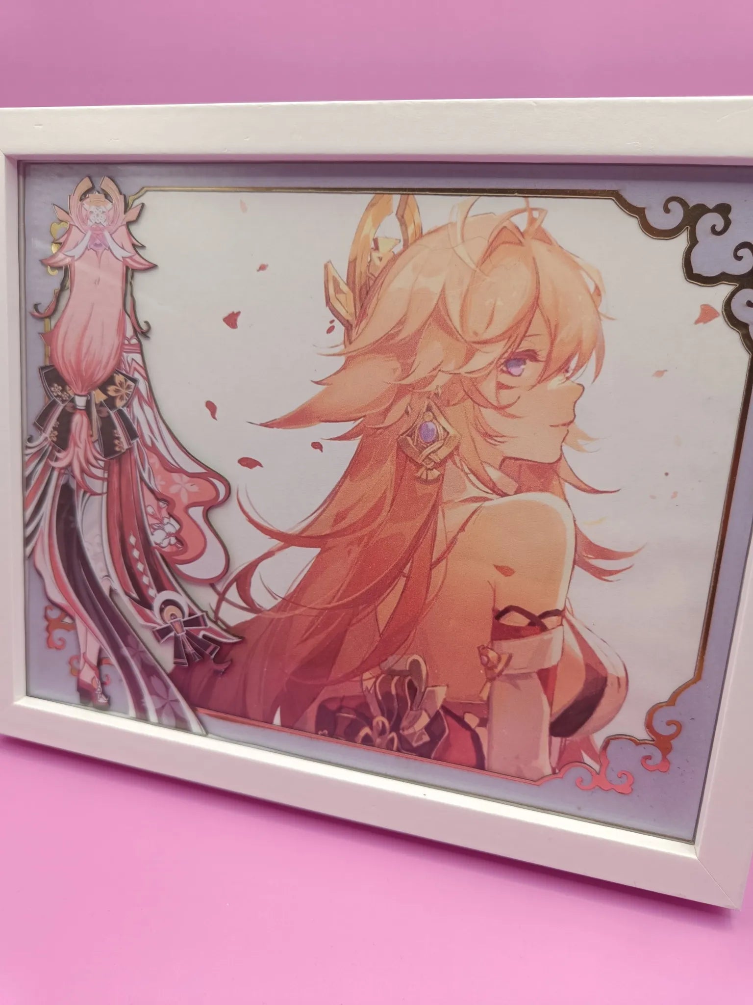 L'Atelier di Zelda Mondi di Luce Lightbox Yae Miko Genshin USB