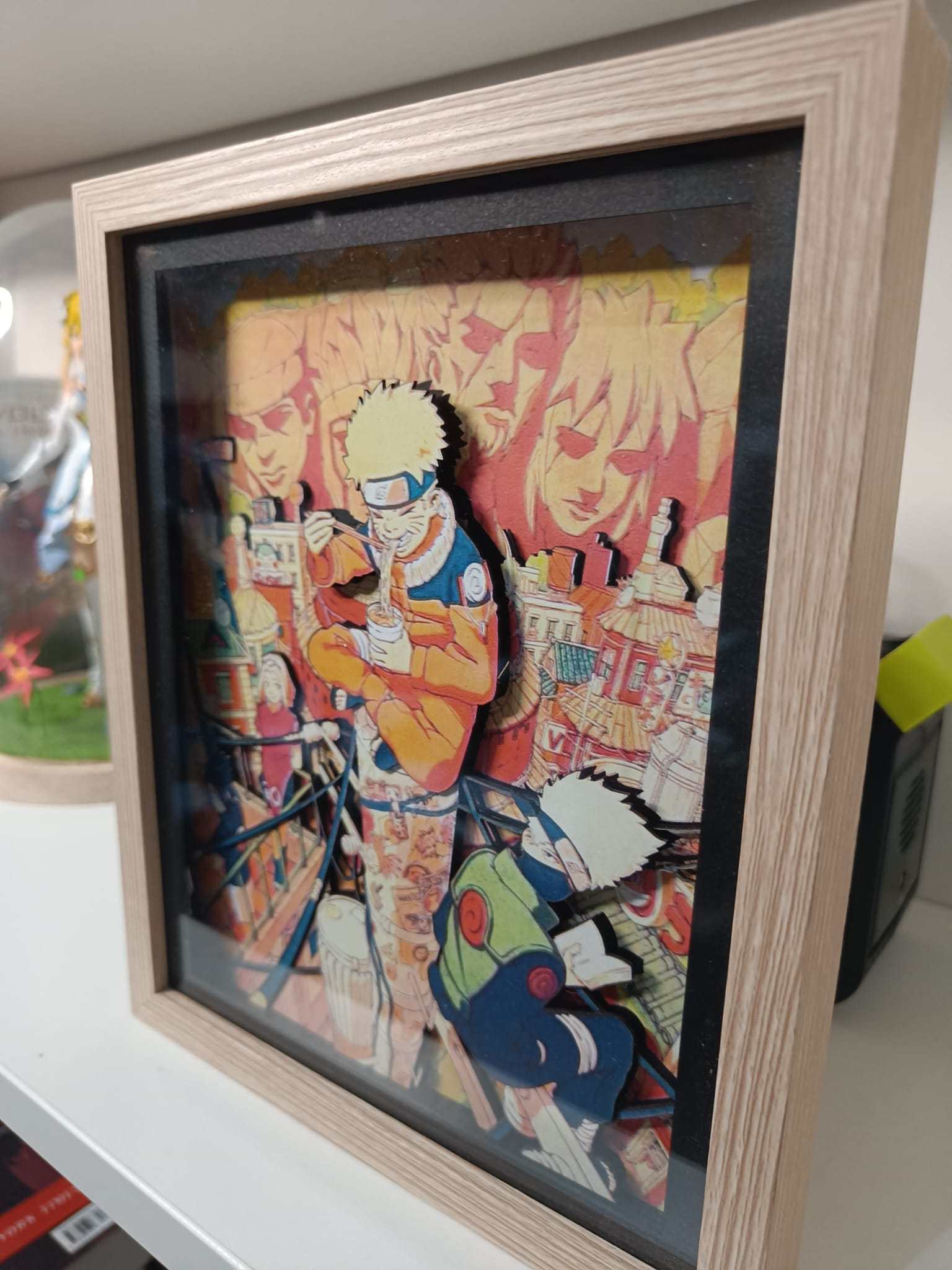 L'Atelier di Zelda Mondi di Luce Naruto Uzumaki lightbox Hokage