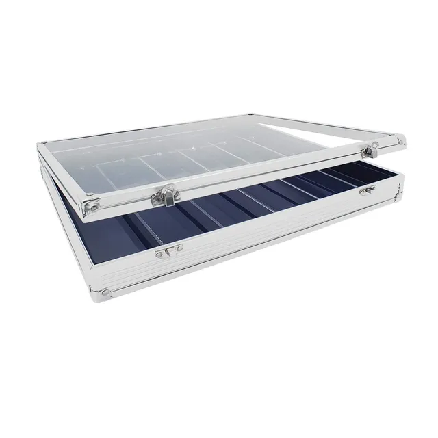 Safe 5374 vetrina alluminio da parete 395x300x65 mm 6 posti