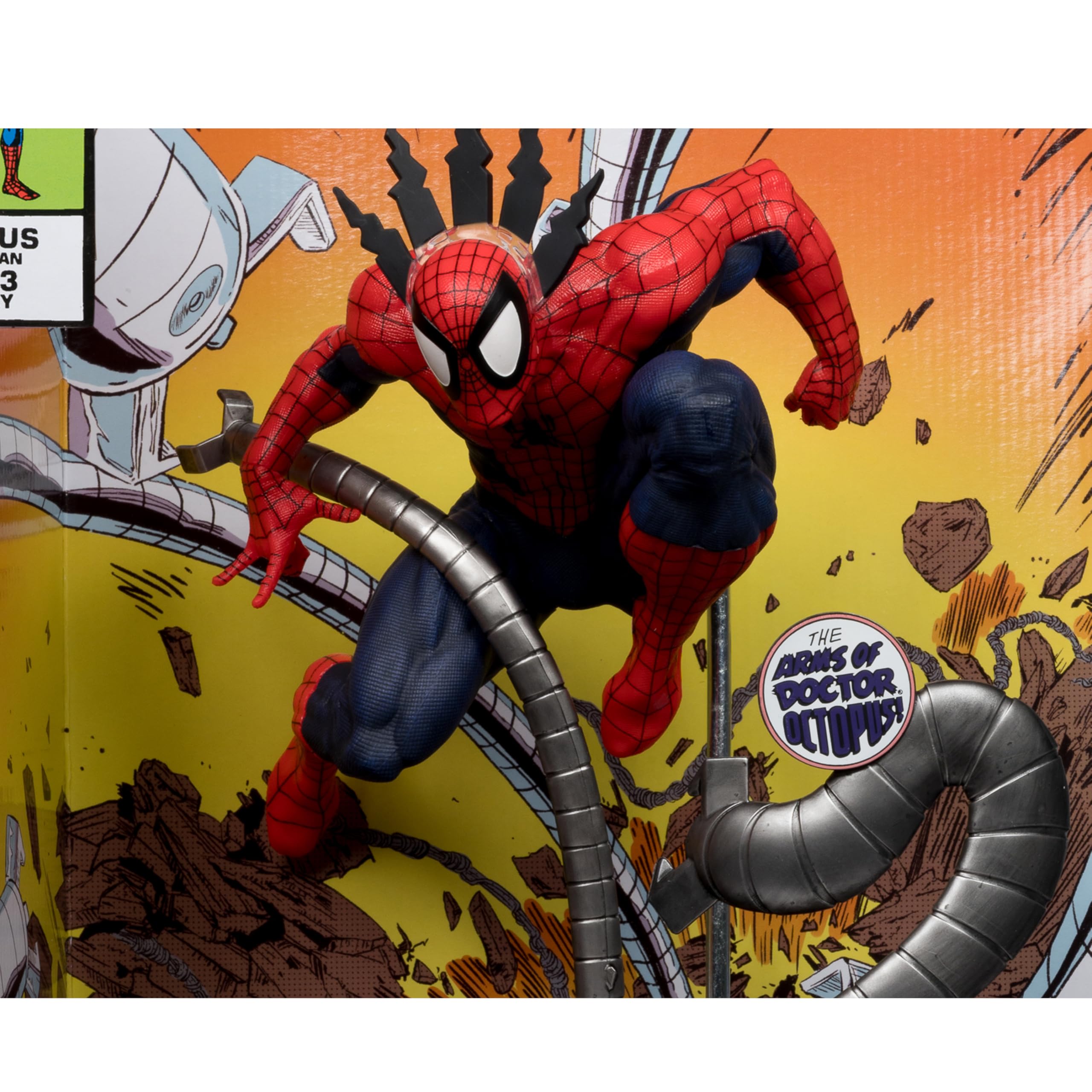 McFarlane Marvel Spider-Man 1:6 figure Tales #223 con fumetto