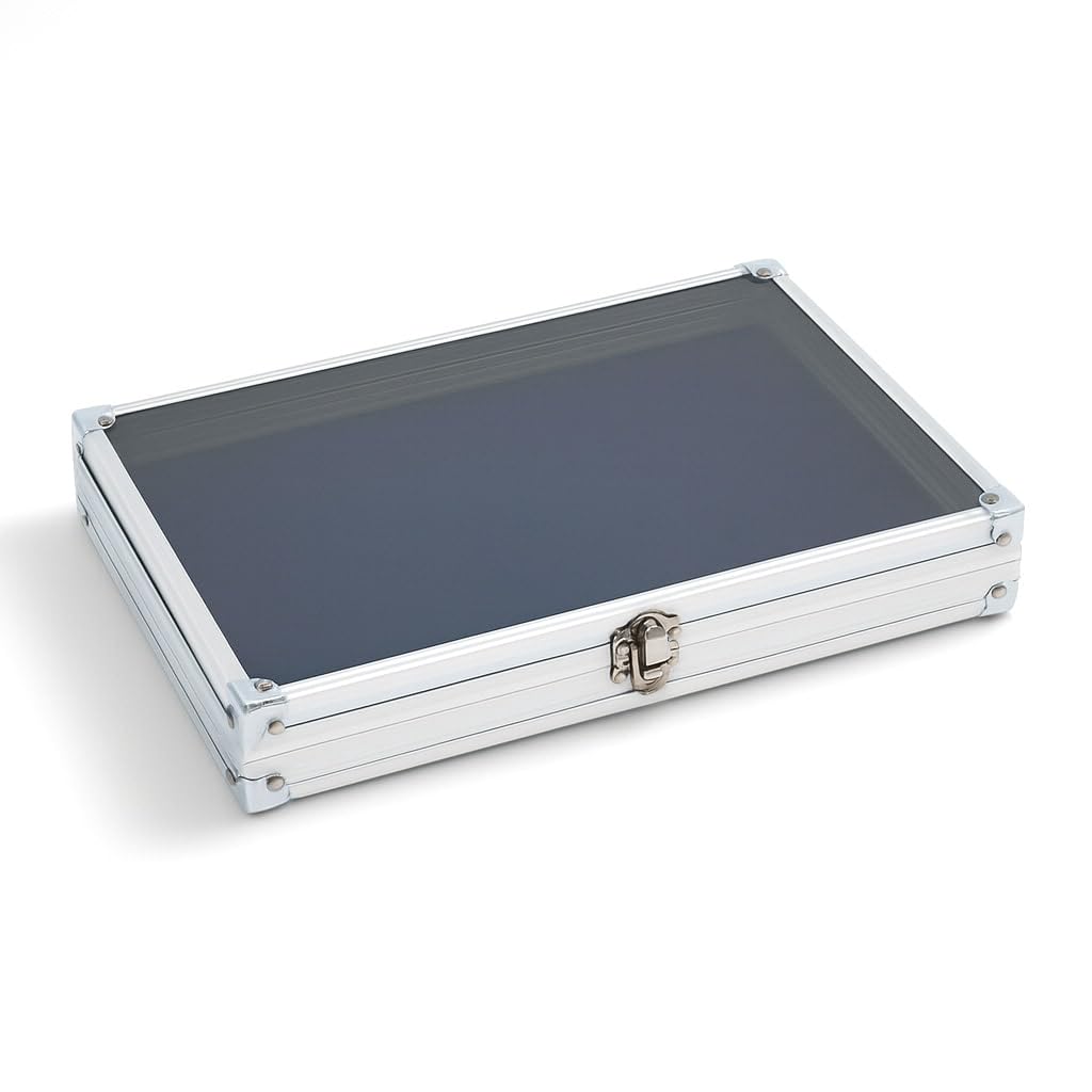 Safe Group 5618 Vetrina Alluminio Velluto Blu 295x190