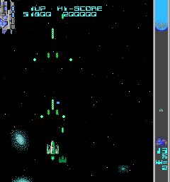 Arcade Story Arcade Halley’s Comet cabinato arcade shmup 1986