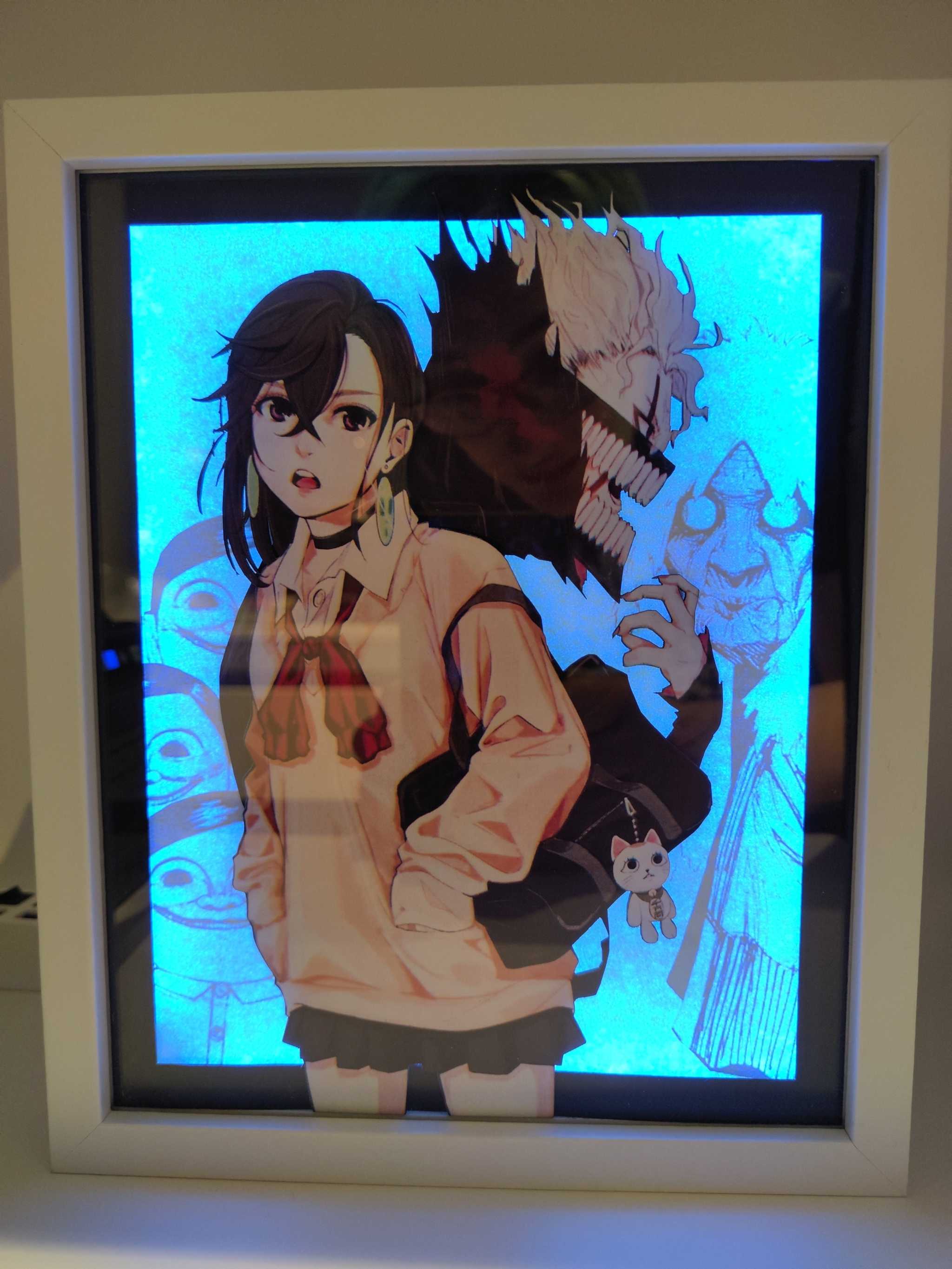 L'Atelier di Zelda Mondi di Luce DanDaDan Ken Takakura lightbox USB
