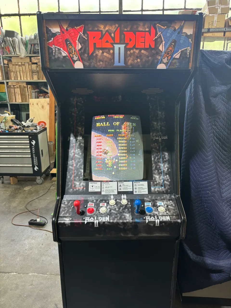 Arcade Story Raiden 2 sparatutto verticale Seibu Kaihatsu 1993